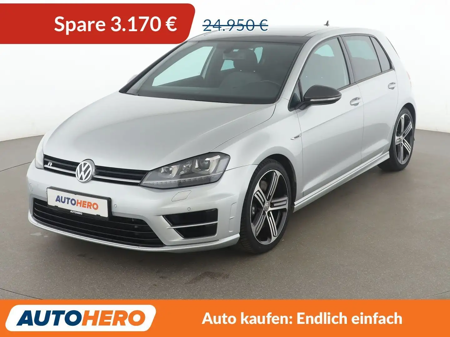 Volkswagen Golf GTI 2.0 TSI R 4Motion BMT Aut.*NAVI*BI-XENON*PDC*SHZ* Argintiu - 1