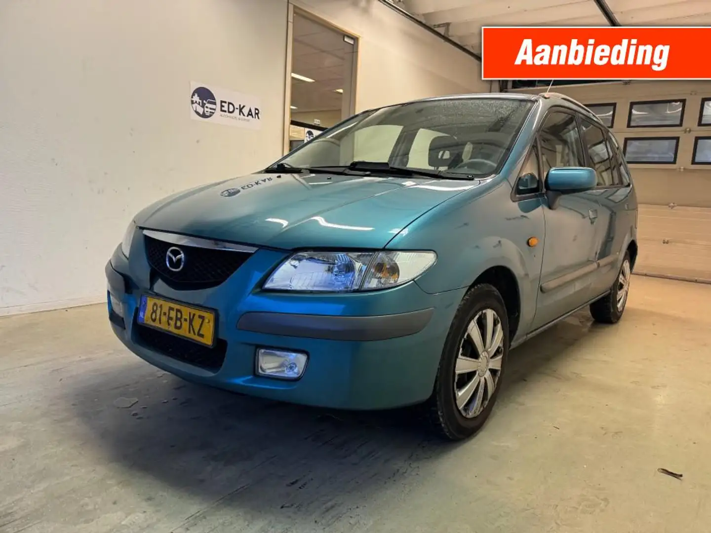 Mazda Premacy 1.8 Exclusive AIRCO RIJDT GOED NAP EXPORT PRICE Zielony - 1