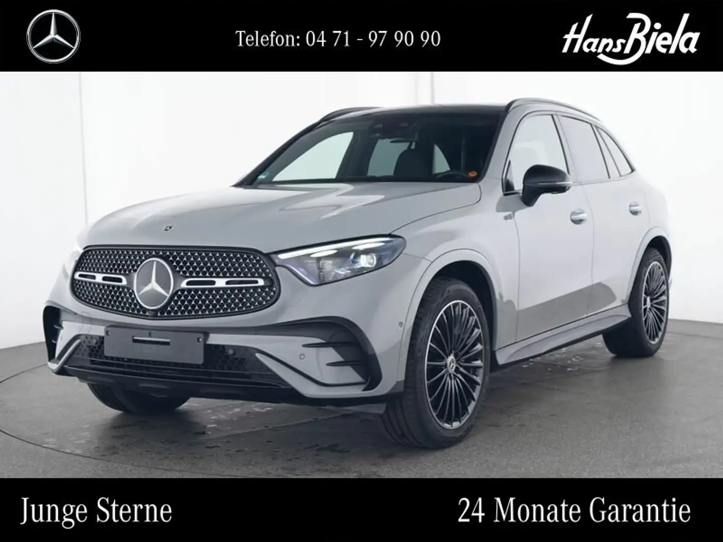 Mercedes-Benz GLC 450 GLC 450 d 4M AMG/Prem+/20"/Nght/Pano/Bur/Dig/AHK Gris - 1