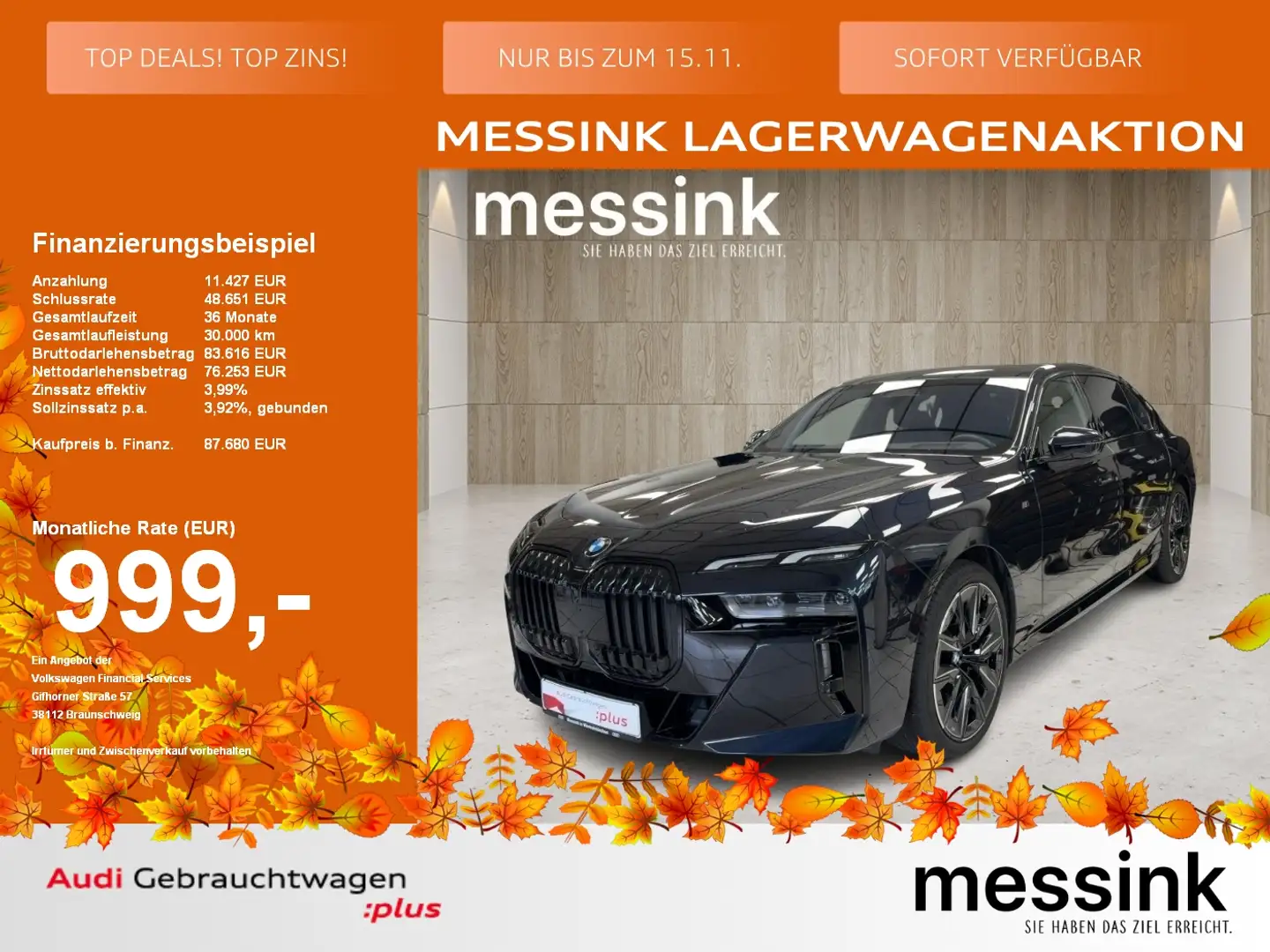 BMW 740 M Sport*Shadow*PanoDach*Standheiz* Noir - 1