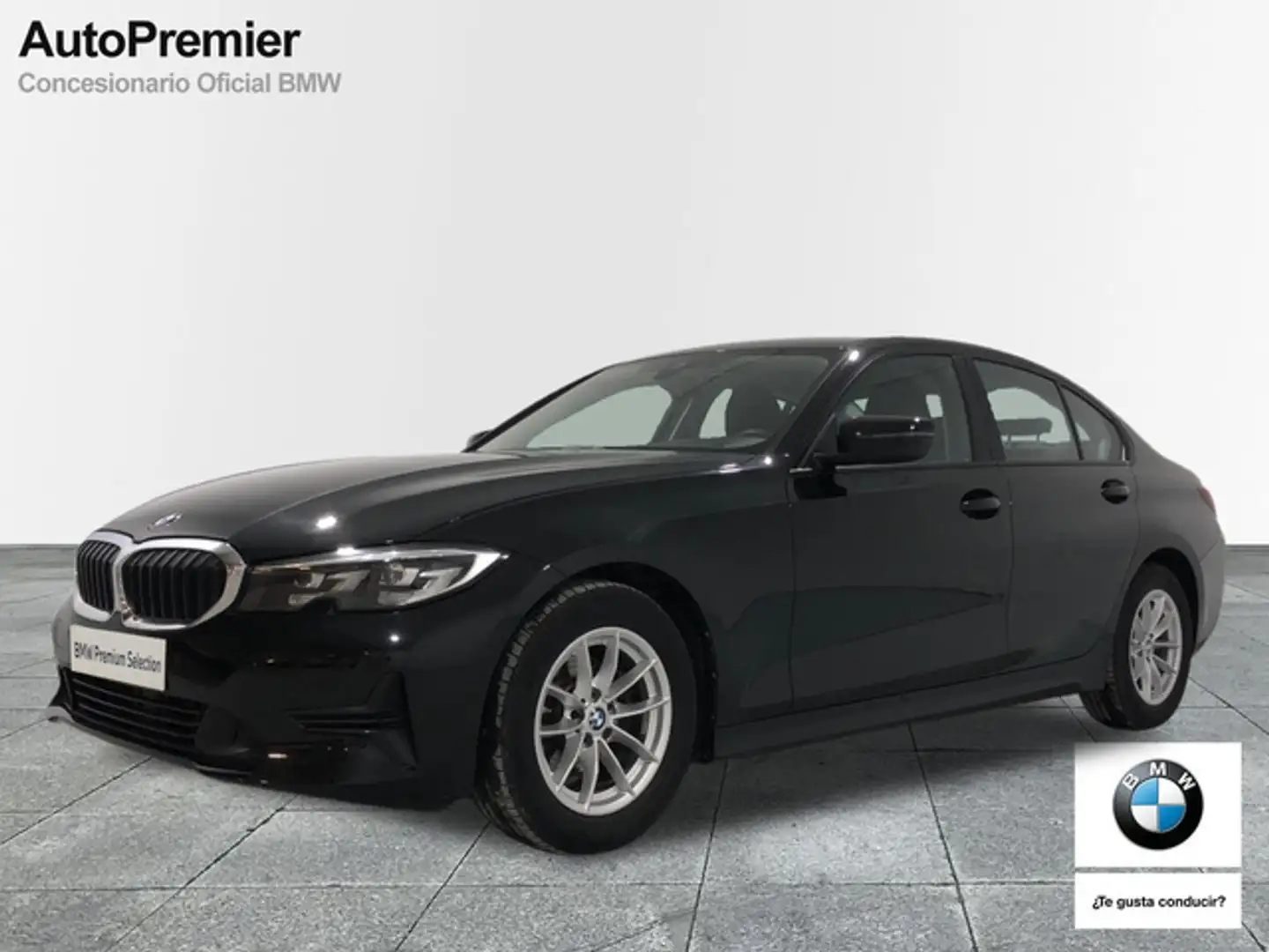 BMW 318 318dA Negro - 1