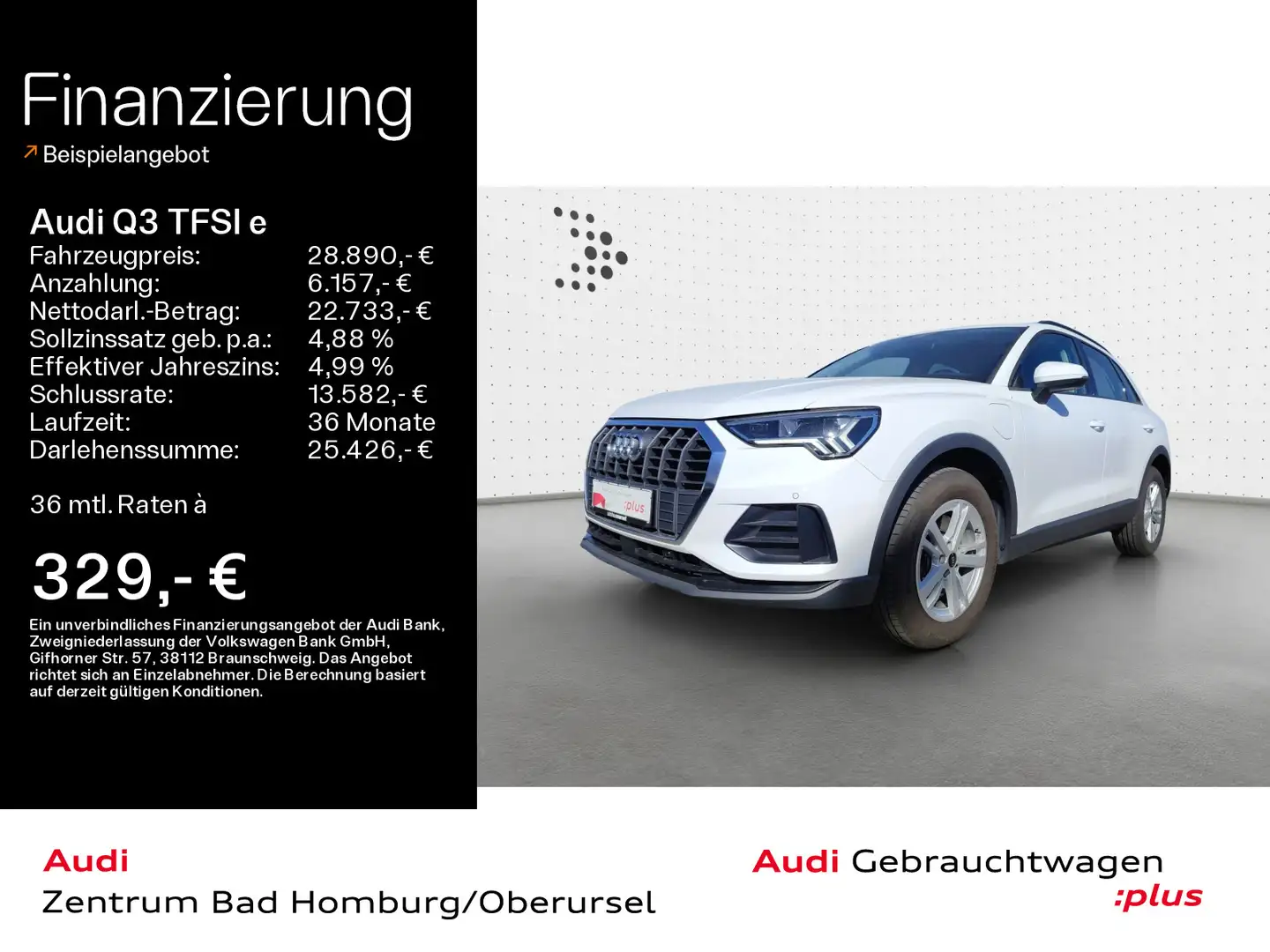 Audi Q3 45 e*Navi*LED*Alu*PDC*Virtual Cockpit* Weiß - 1