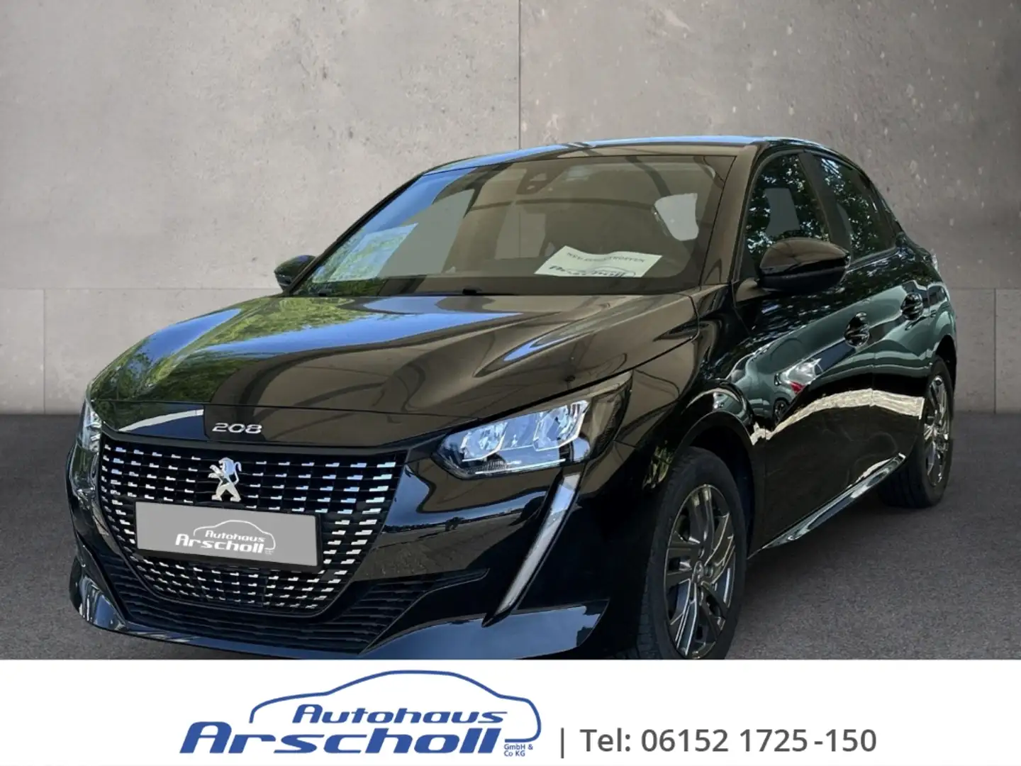 Peugeot 208 Active Pack LED Apple CarPlay Android Auto Musikst Schwarz - 1