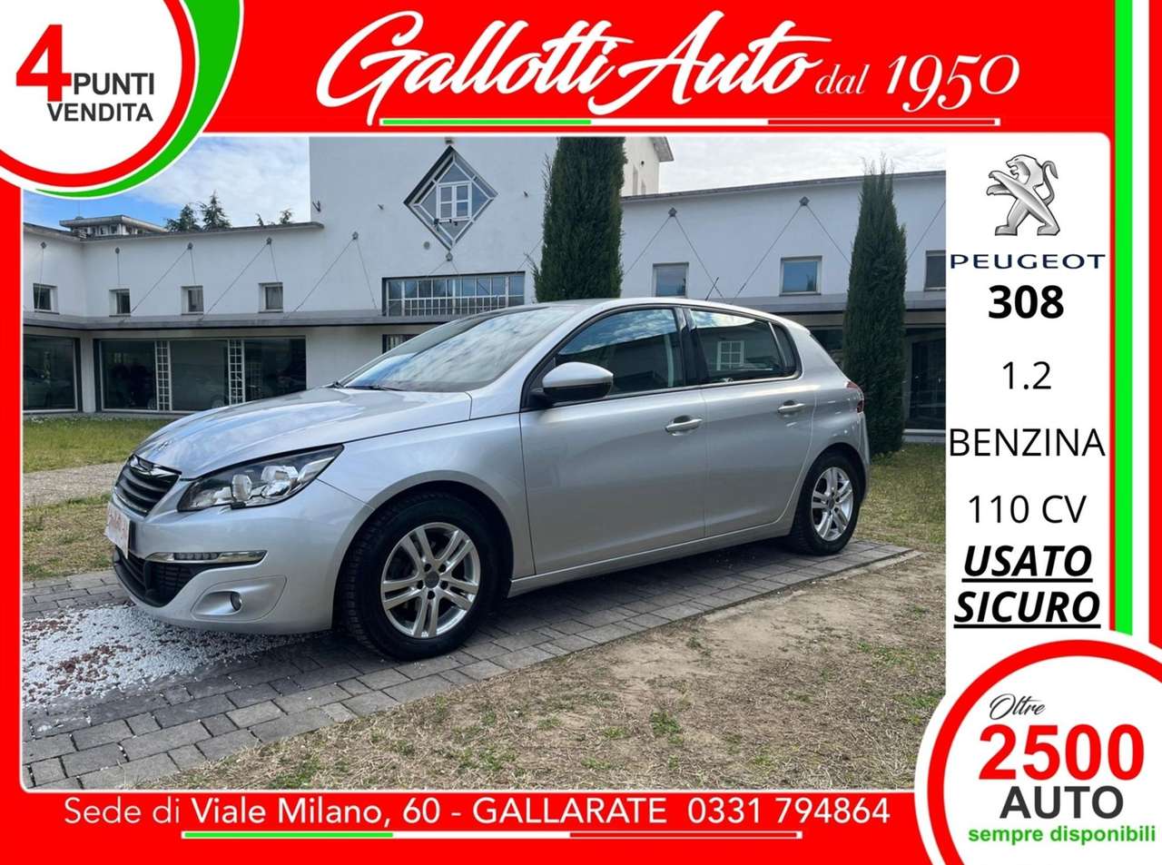 Peugeot 308 5p 1.2 puretech 110cv