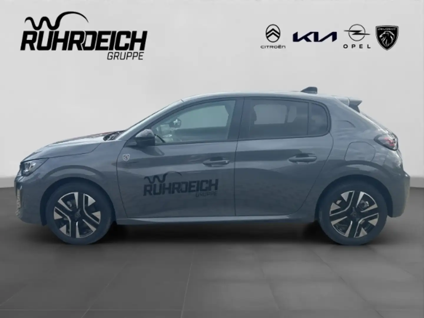 Peugeot 208 Allure 100PS LED CarPlay Klimaautom 360 Kamera App Grau - 2