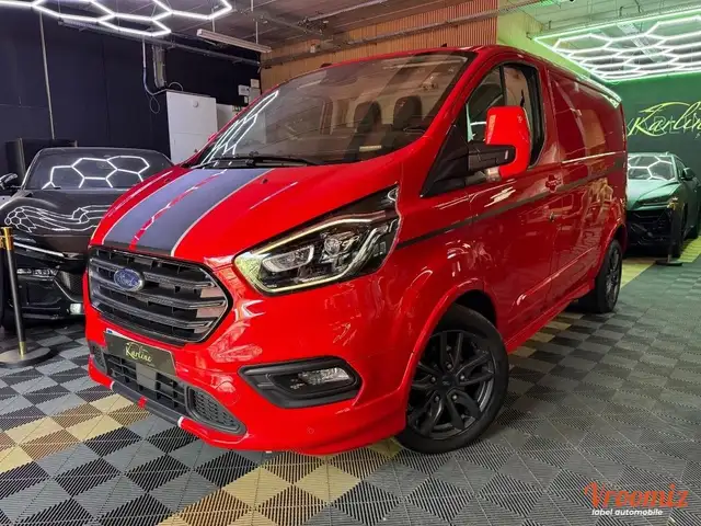 Ford Transit Custom FOURGON 290 2.0 ECOBLUE 185 L1H1 COURT PC-TN SPORT BVA S\u0026amp;S I TVA RECUPERABLE