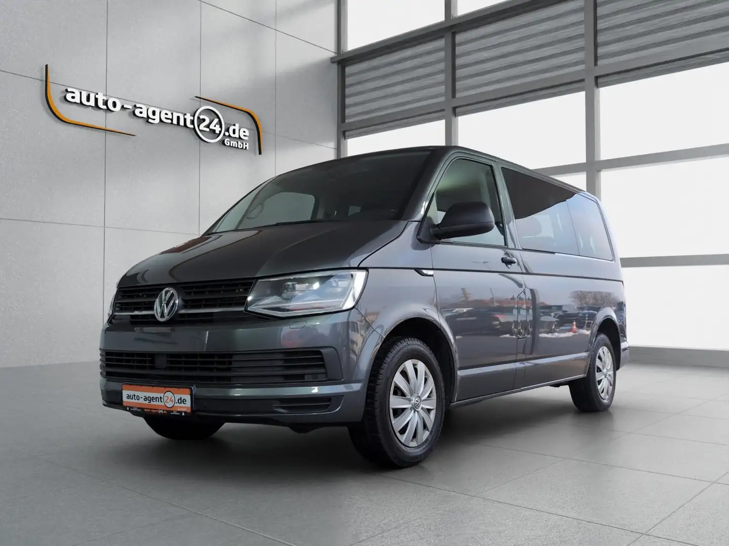 Volkswagen T6 Multivan 2.0 TDI /1.Hd/MwSt./ACC/LED/AHK Grau - 2