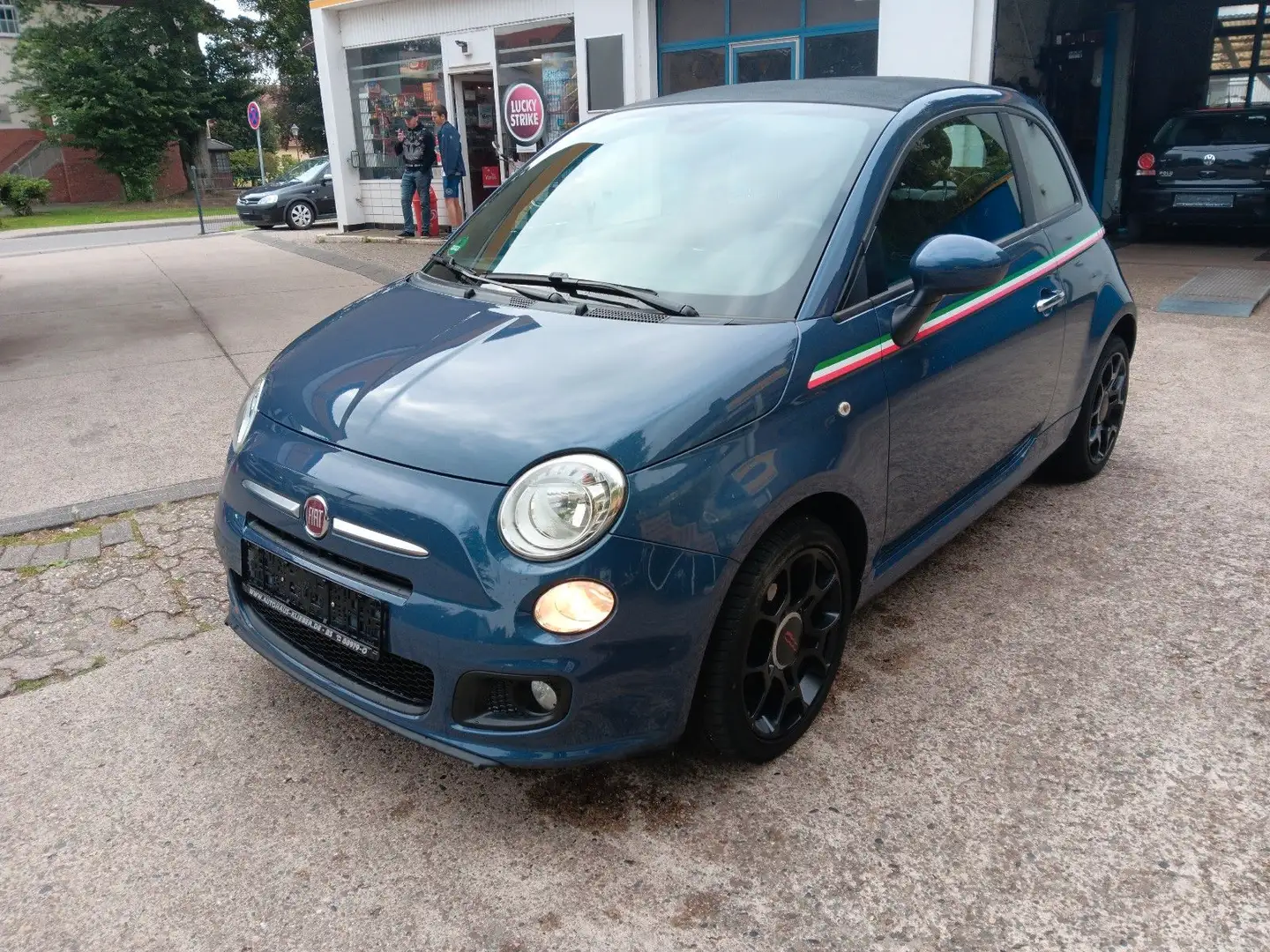 Fiat 500 S Blau - 1