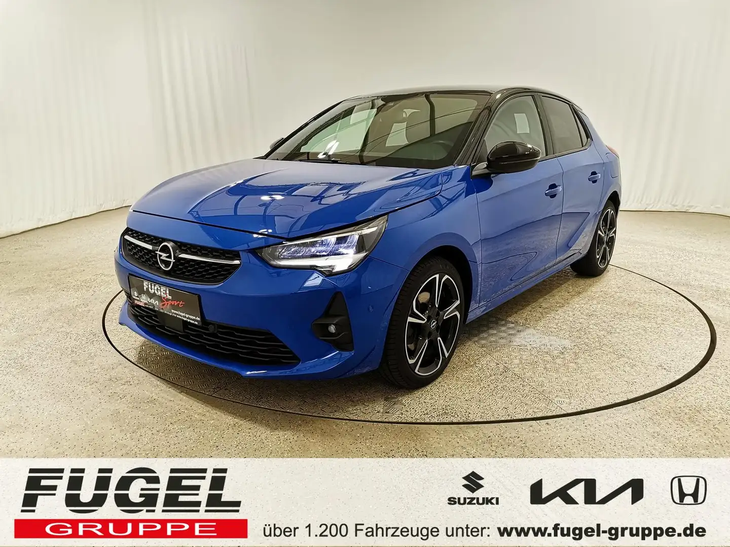 Opel Corsa 1.2 Turbo GS Line LED|Navi|SHZ|Temp|PDC Bleu - 1