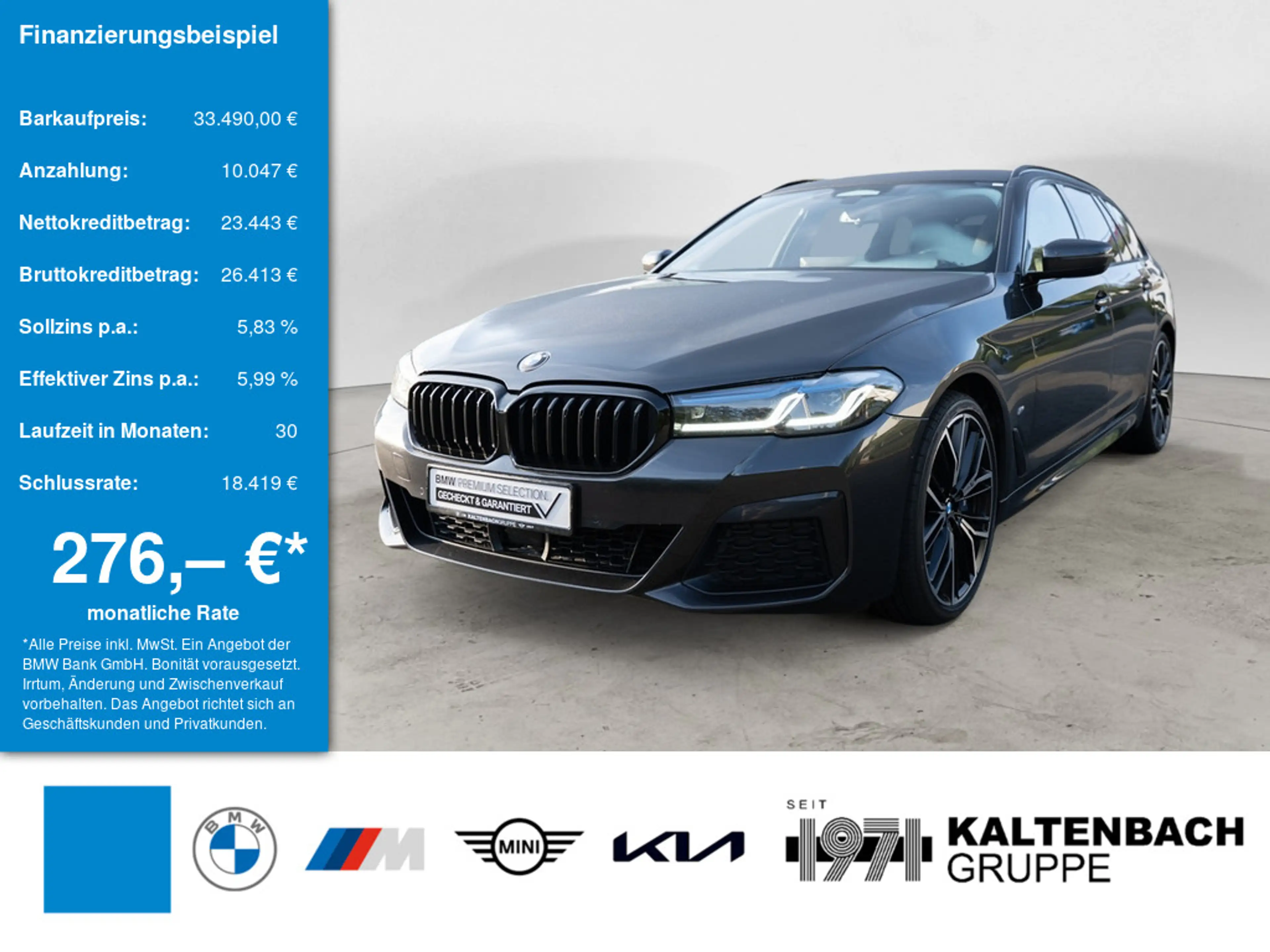 BMW 540 D XDRIVE Touring M Sport AHK HUD LASER LED