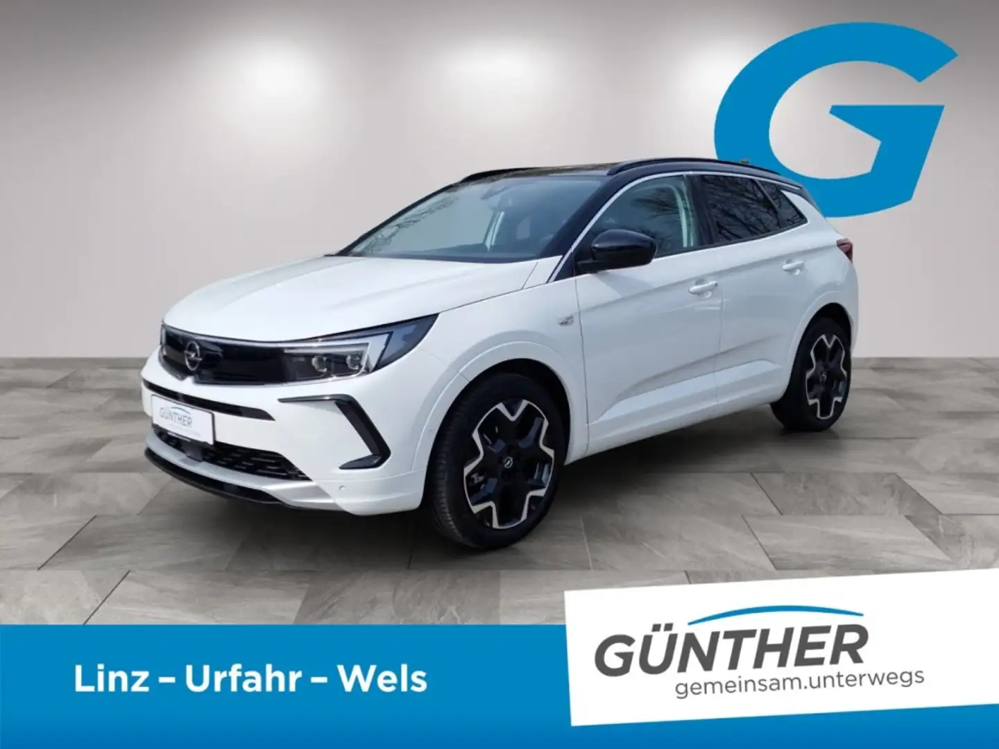 Opel Grandland Ultimate 1.2 Weiß - 1