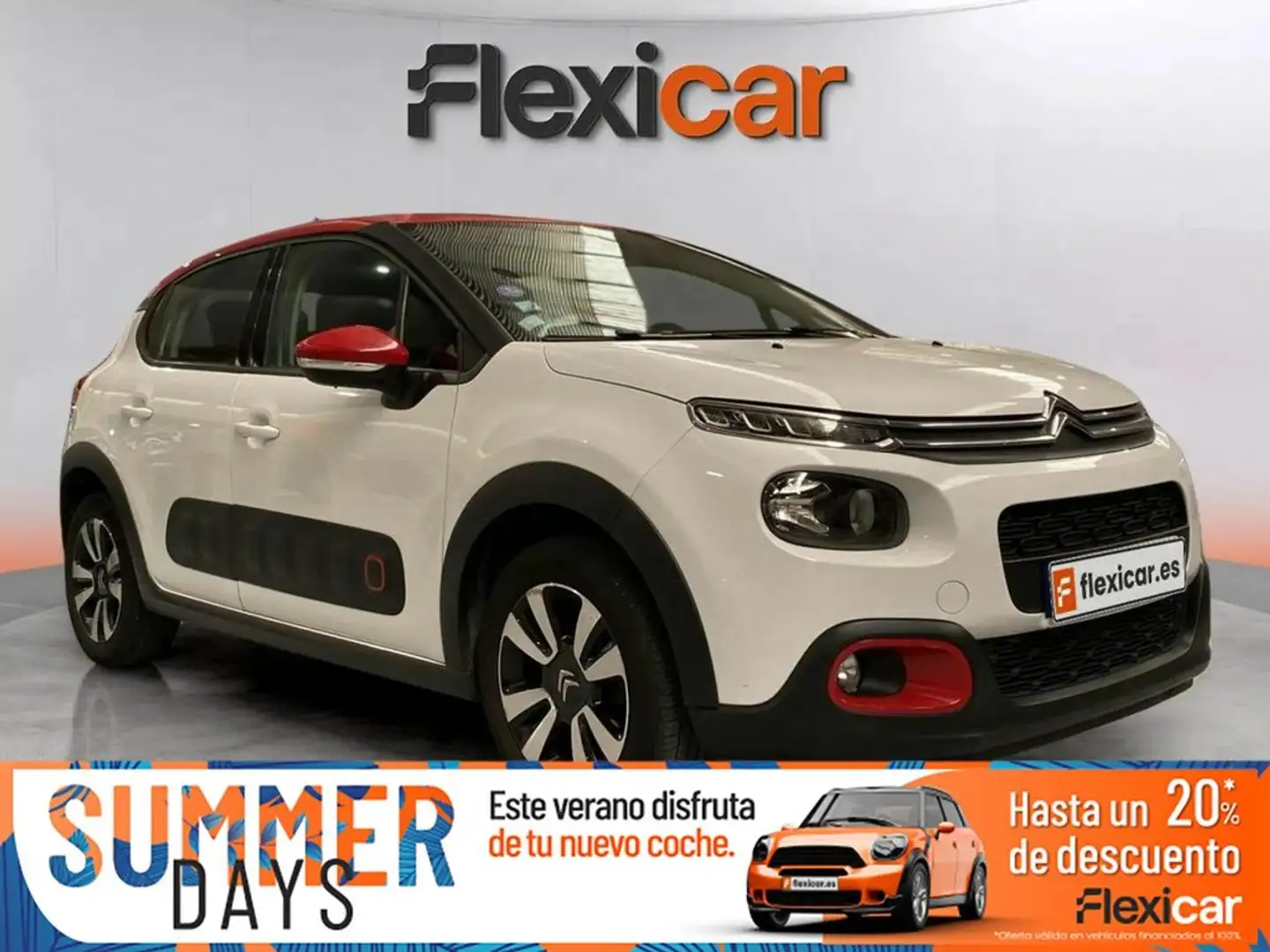 Citroen C3 PureTech 60KW (82CV) SHINE Blanco - 1