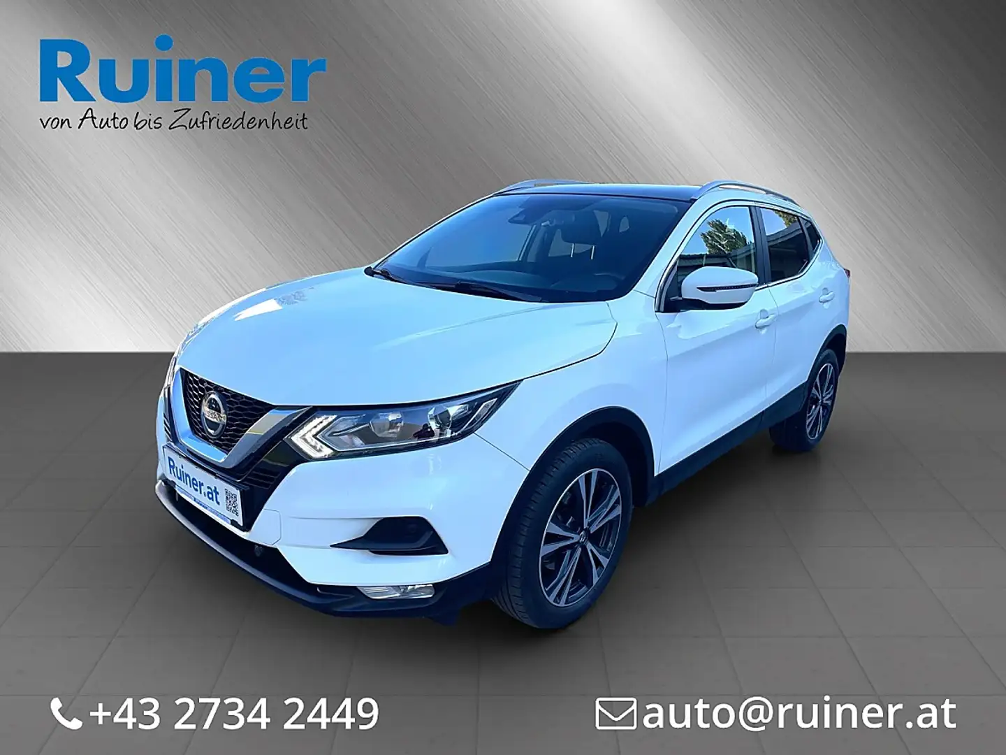 Nissan Qashqai 1,3 DIG-T N-Way Weiß - 1
