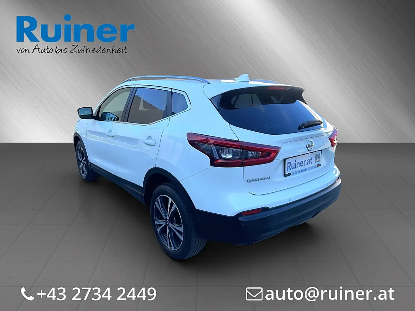 Nissan Qashqai 1,3 DIG-T N-Way Weiß - 2
