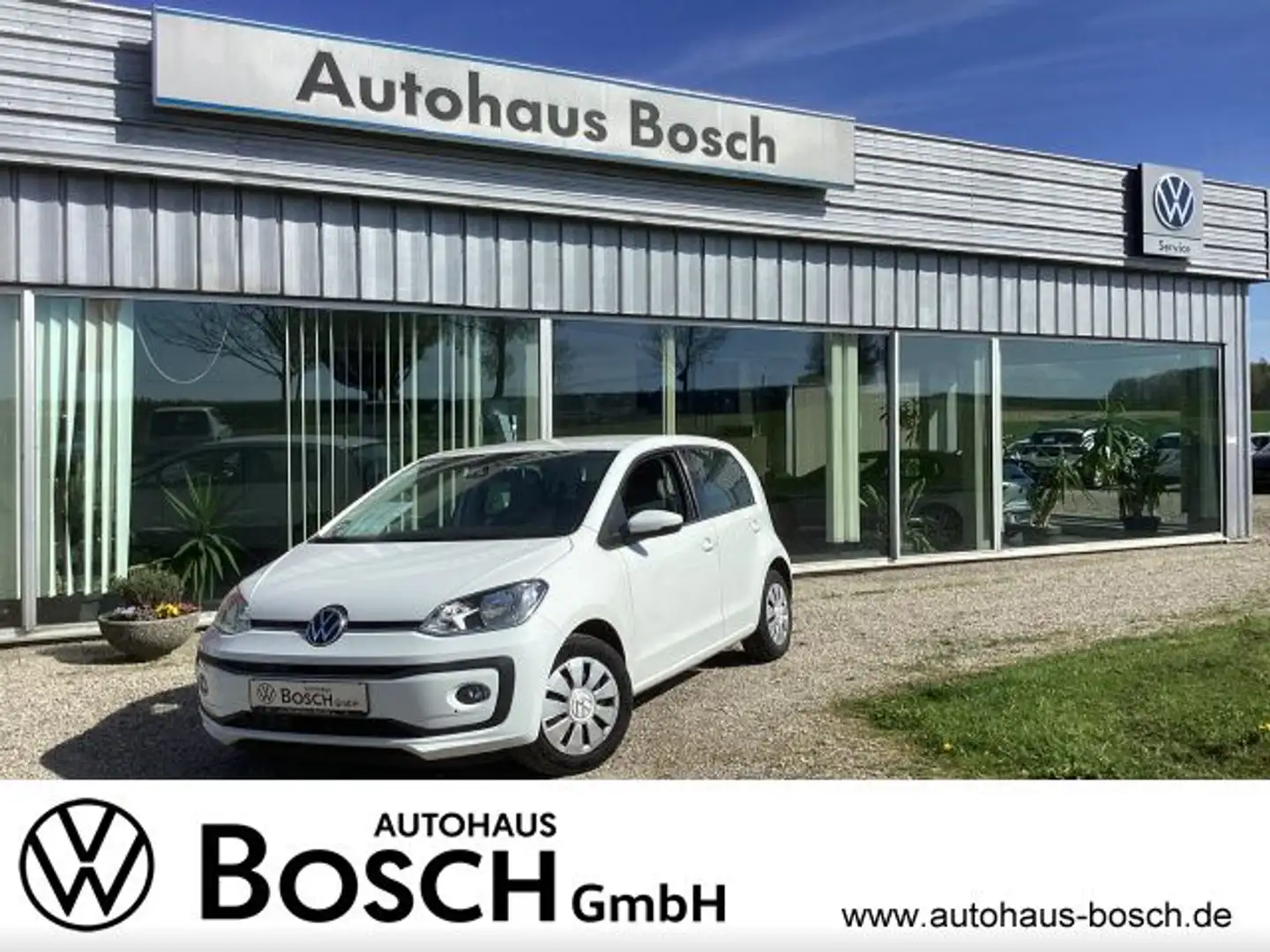 Volkswagen up! move 1.0 TSI 5-trg SHZ Maps + More Bluetooth Bianco - 1