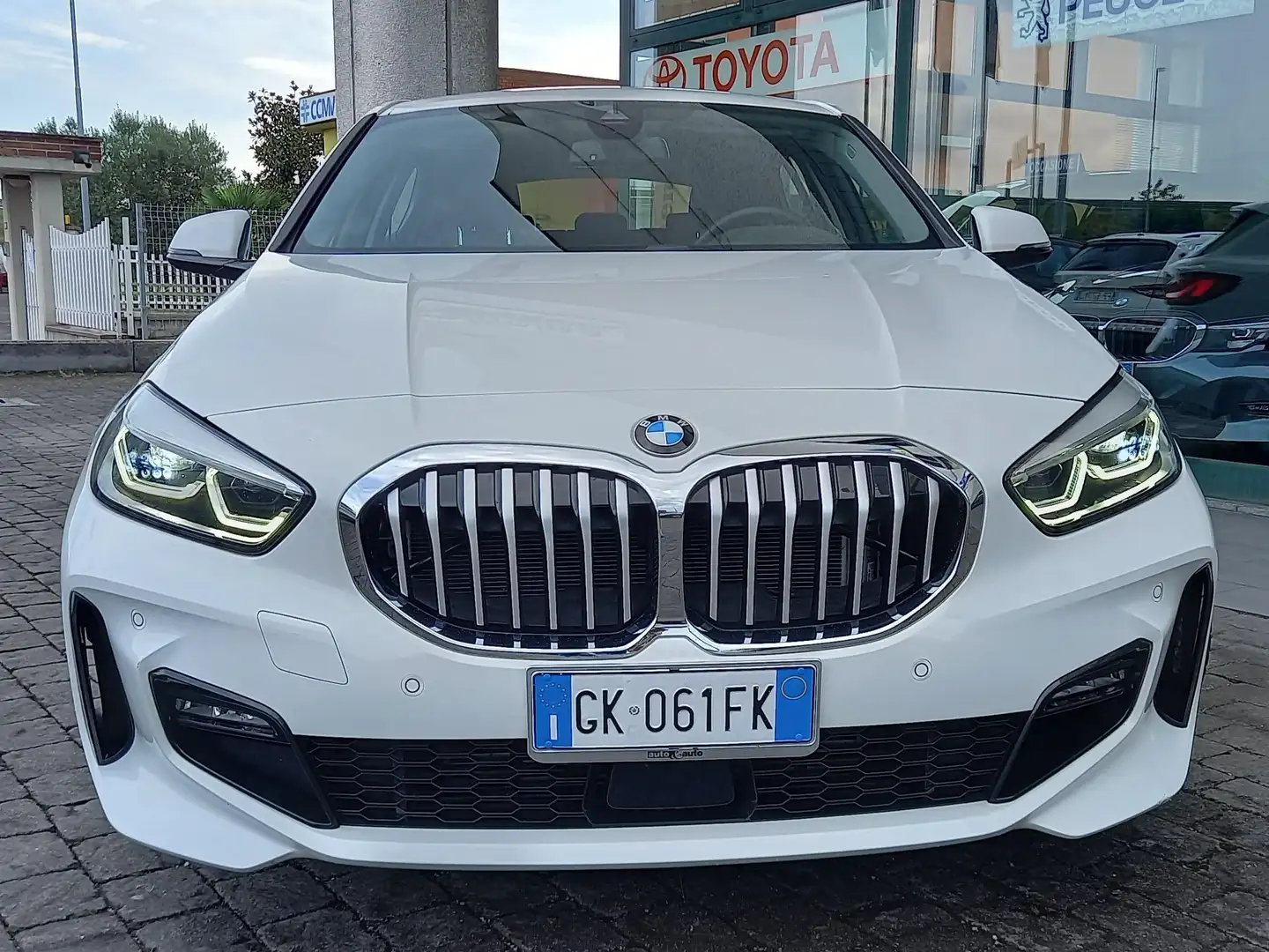BMW 116 Serie 1  116i Msport Exterior auto Bianco - 2