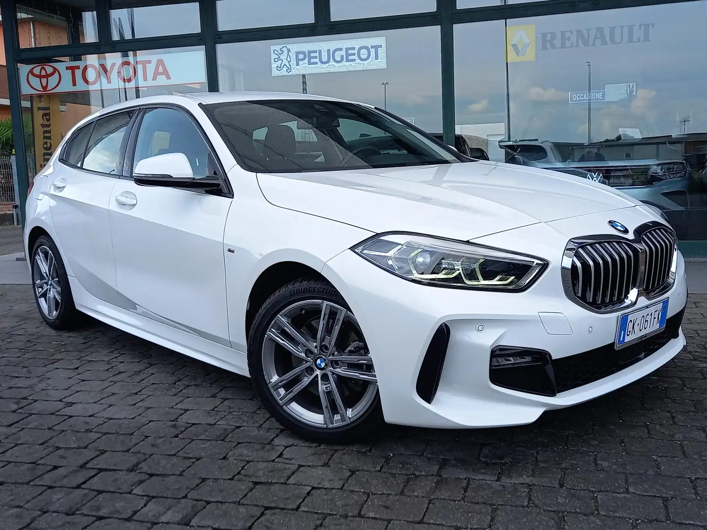 BMW 116 Serie 1  116i Msport Exterior auto Bianco - 1