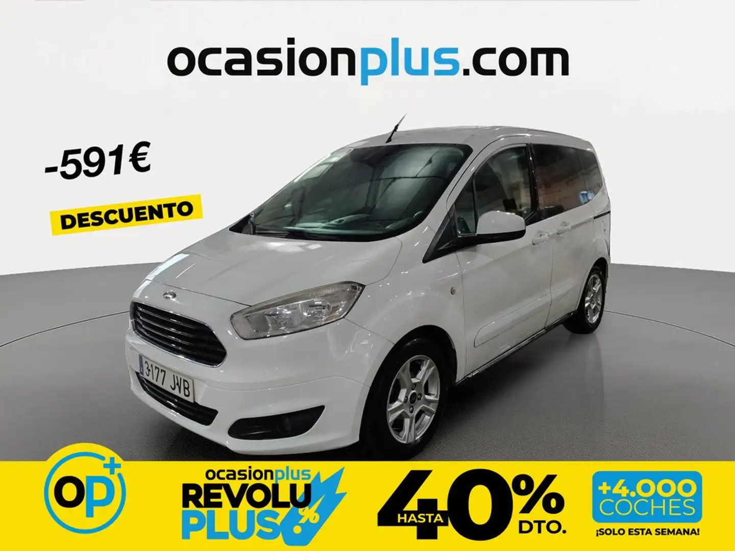 Ford Tourneo Courier 1.0 Ecoboost Trend Blanco - 1