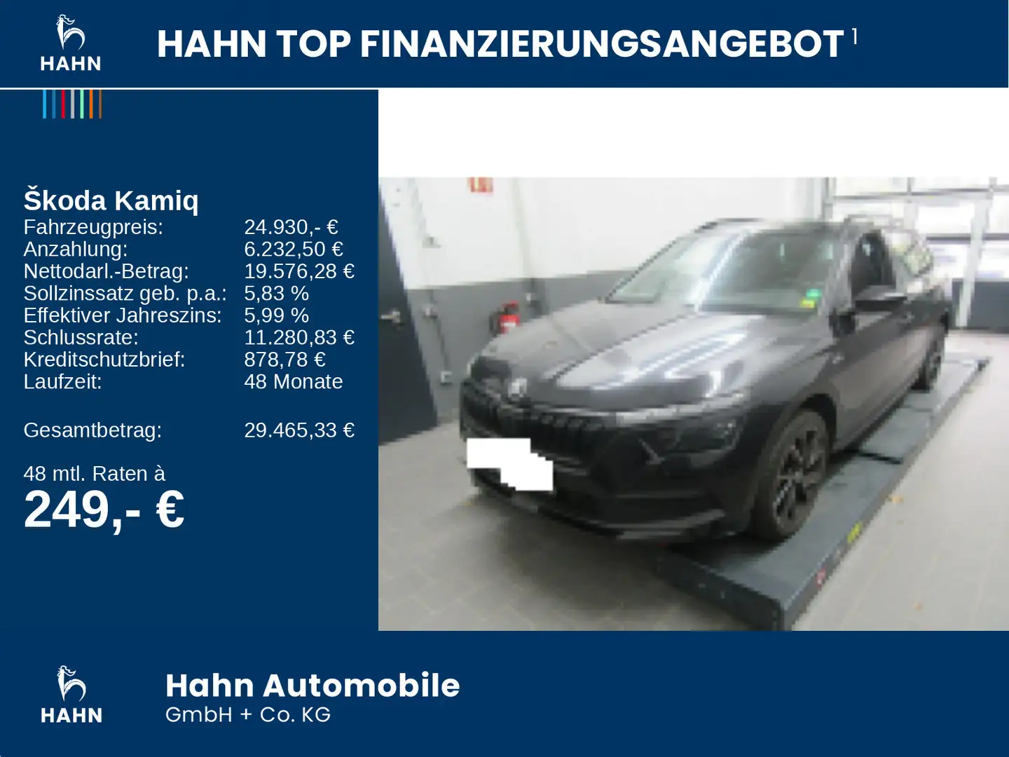 Skoda Kamiq 1.5 TSI DSG Monte Carlo Kamera AHK Navi Schwarz - 2