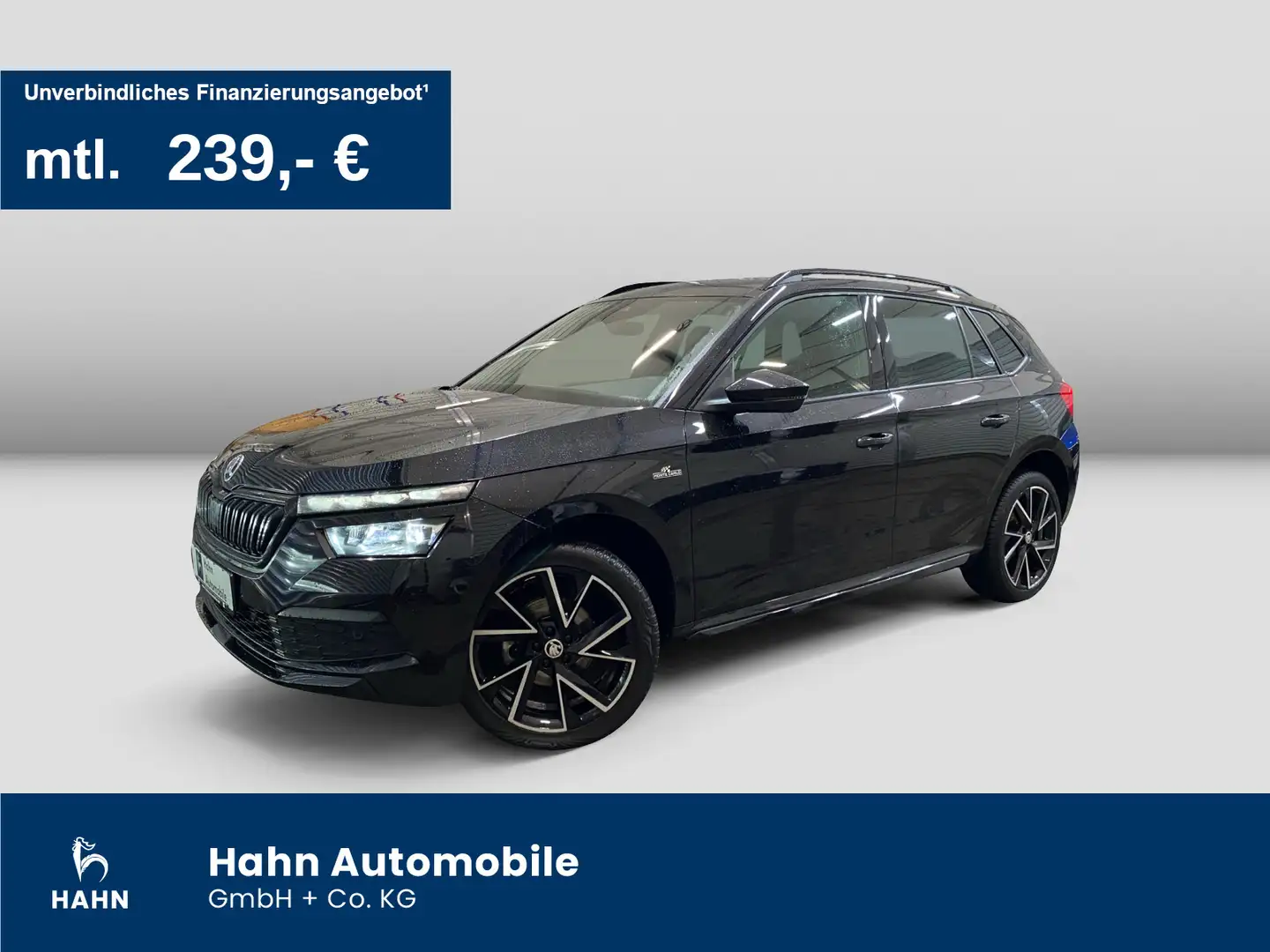 Skoda Kamiq 1.5 TSI DSG Monte Carlo Kamera AHK Navi Schwarz - 1