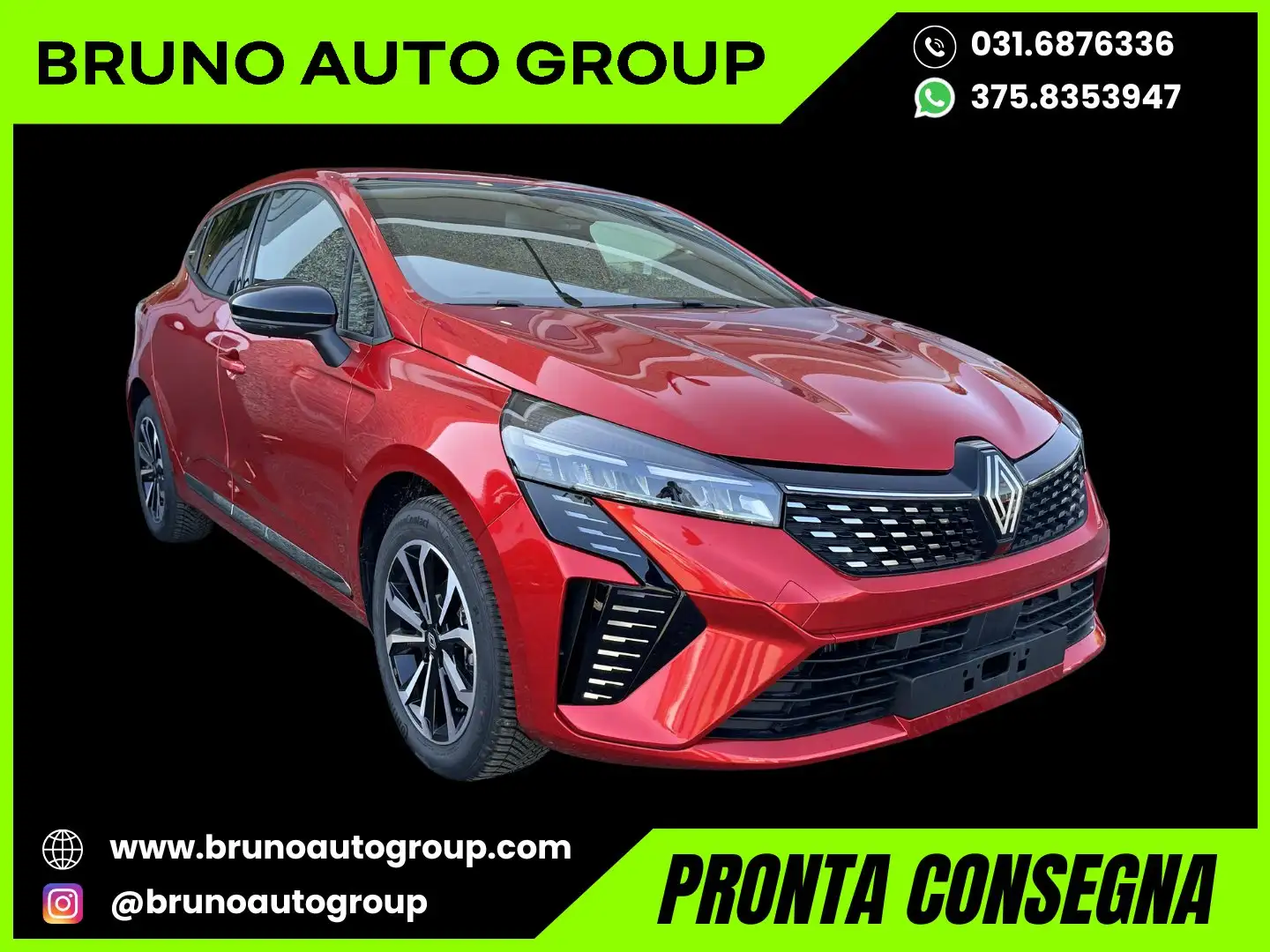 Renault Clio techno MY24 ECO-G 100 - PACK MULTIMEDIA Rosso - 1