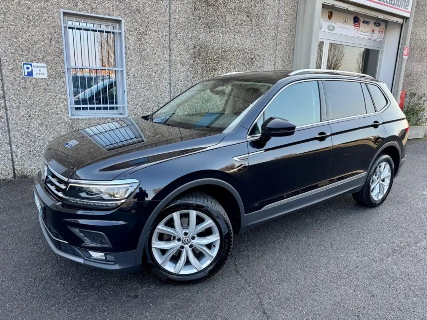 Volkswagen Tiguan Allspace 2.0 TDI SCR DSG Advanced BMT "VIRTUAL"RADAR" Bleu - 1