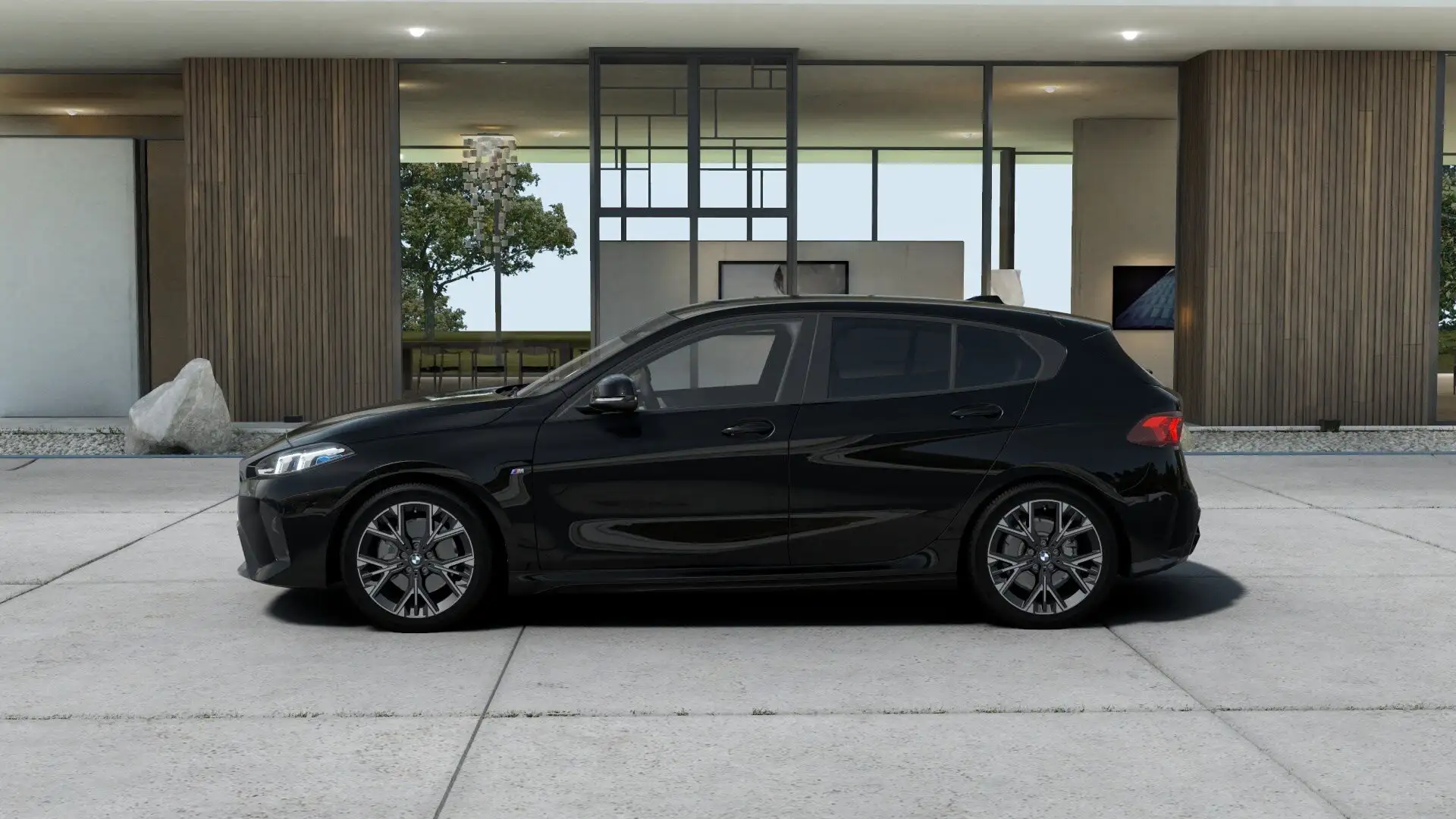 BMW 118 d M SPORT LED KOMFORTZUG PARKING DRIVING ASSIST SH Noir - 2