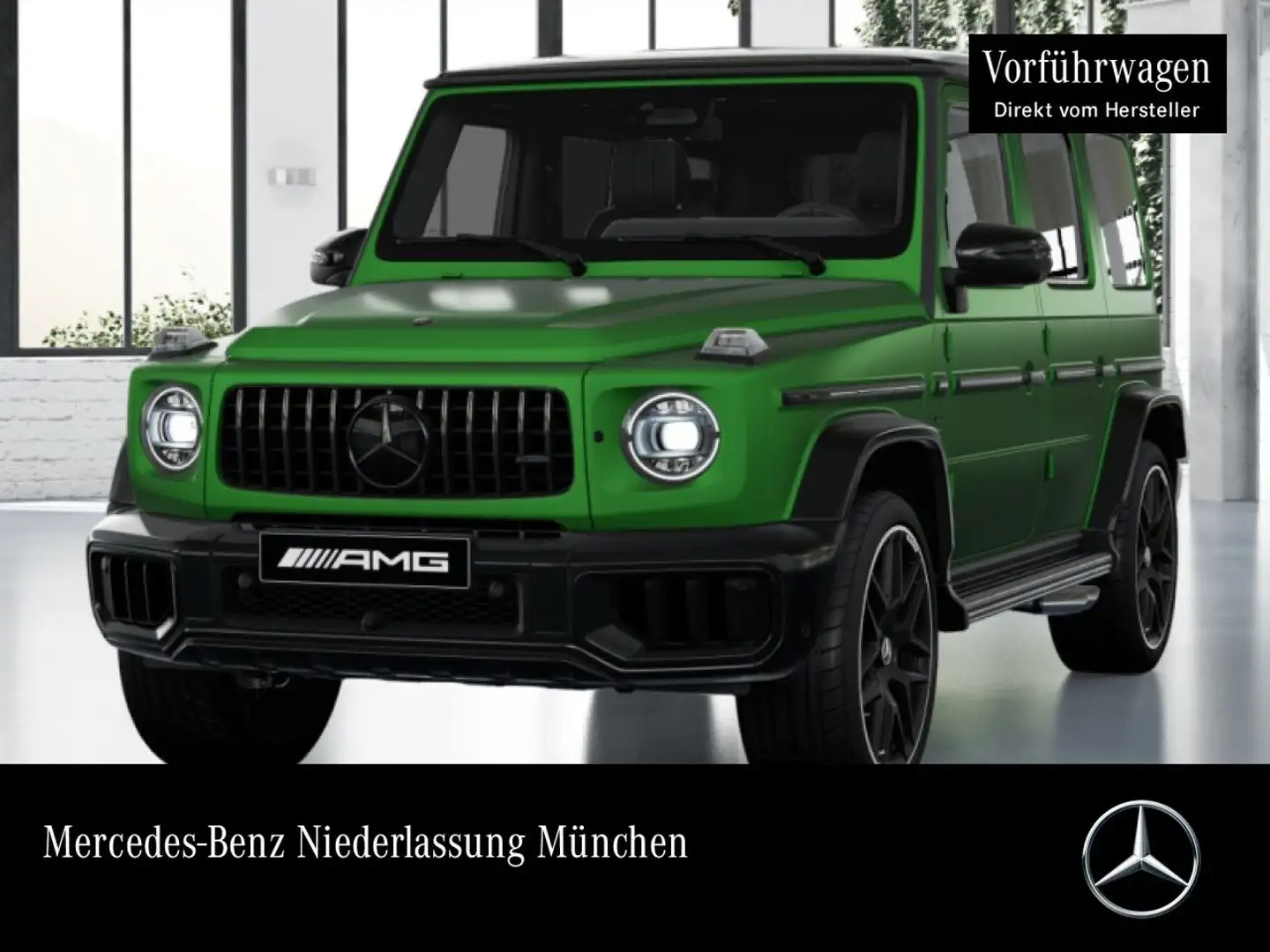 Mercedes-Benz G 63 AMG Burmester 3D Driversp Perf-Pack Fondent Grün - 1