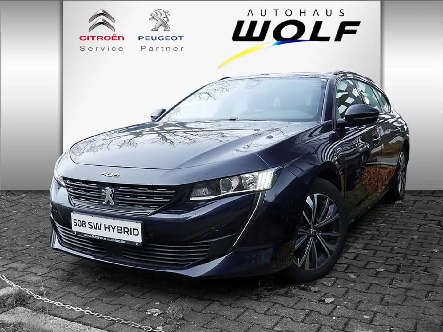 Peugeot 508 SW Hybrid 225 Active Pack NAVI AHK LED Blau - 1