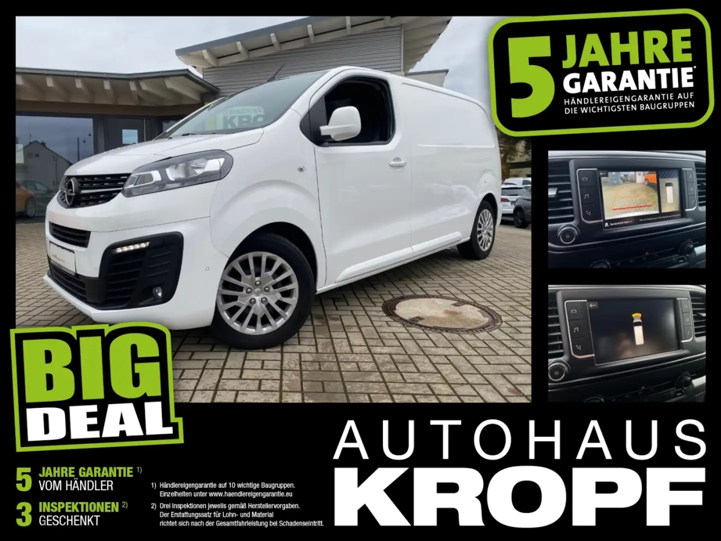 Opel Vivaro Kasten 1.5 D (L2) Edition M RFK 2xPDC SH Wit - 1