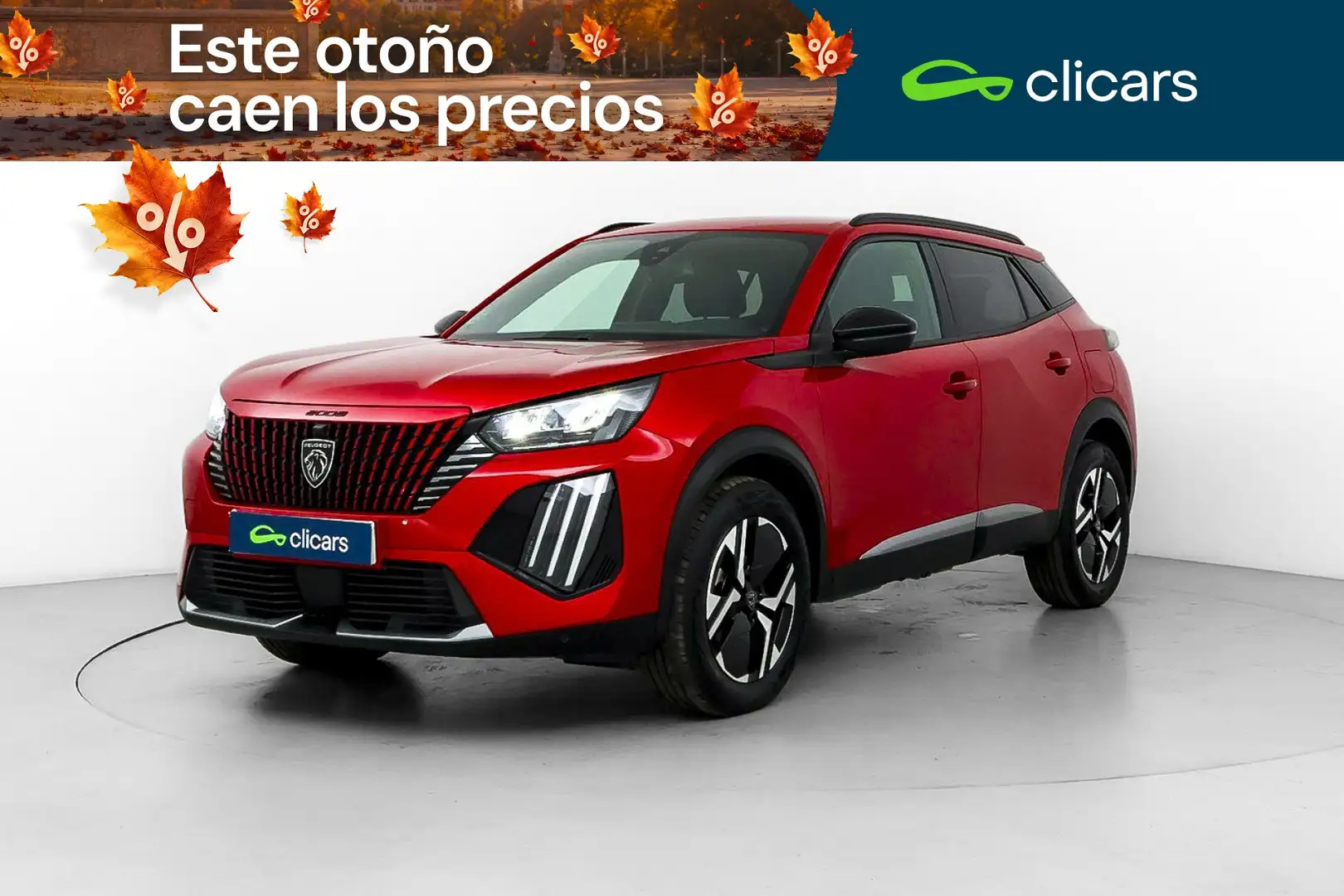 Peugeot 2008 Hybrid 136 Allure eDCS6 Rojo - 1