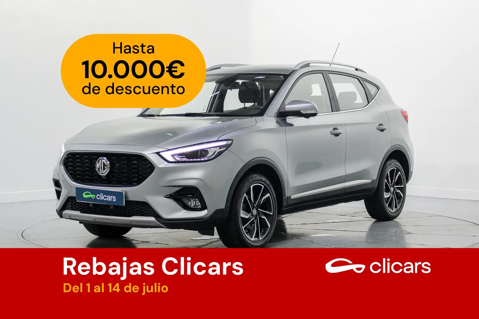 MG ZS 1.5 VTi-Tech Luxury 78kW Plateado - 1
