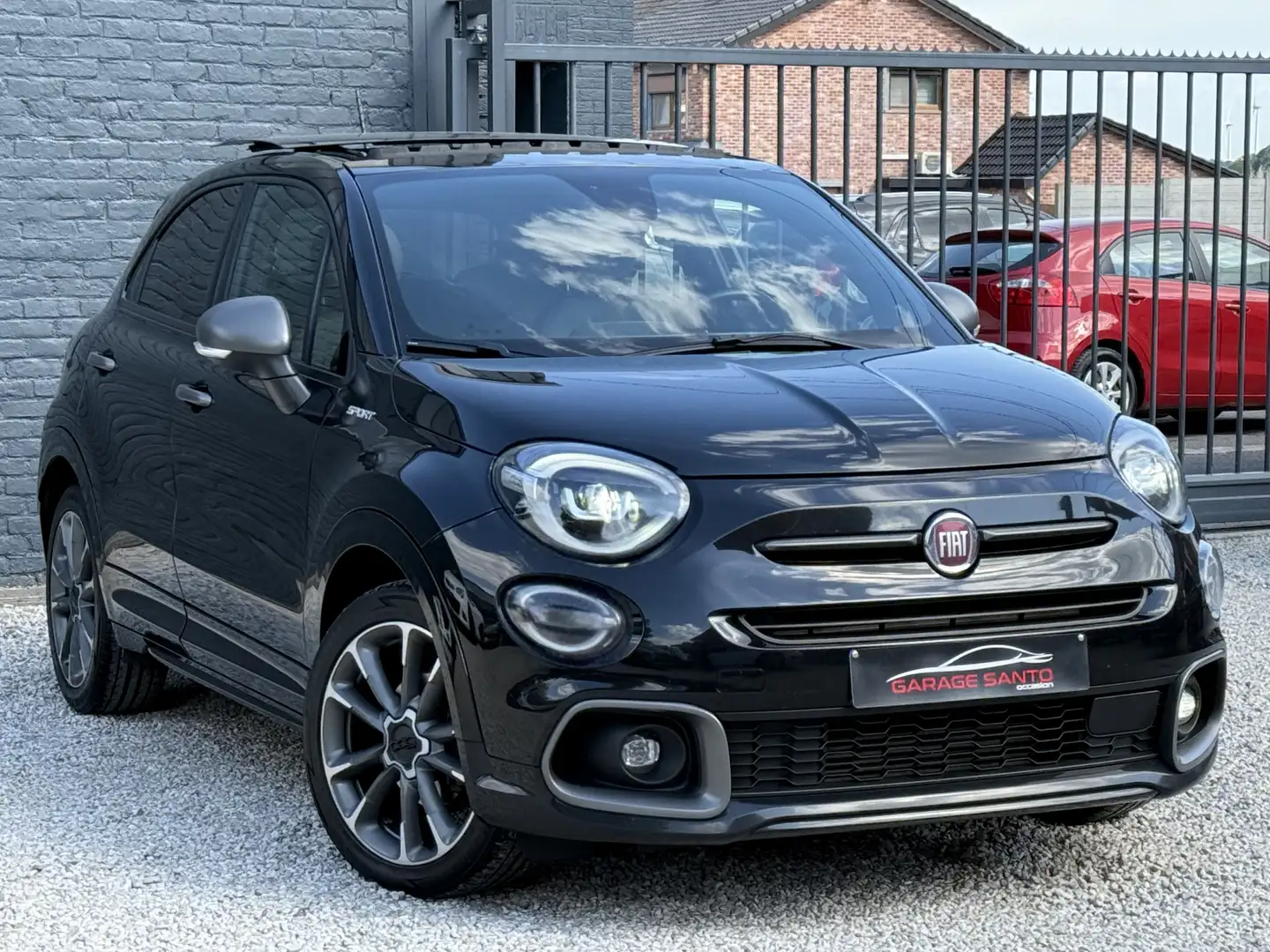 Fiat 500X 1.6 Multijet SPORT DCT /BtAuto/Navi/Pano/Led/Pdc/ Noir - 2