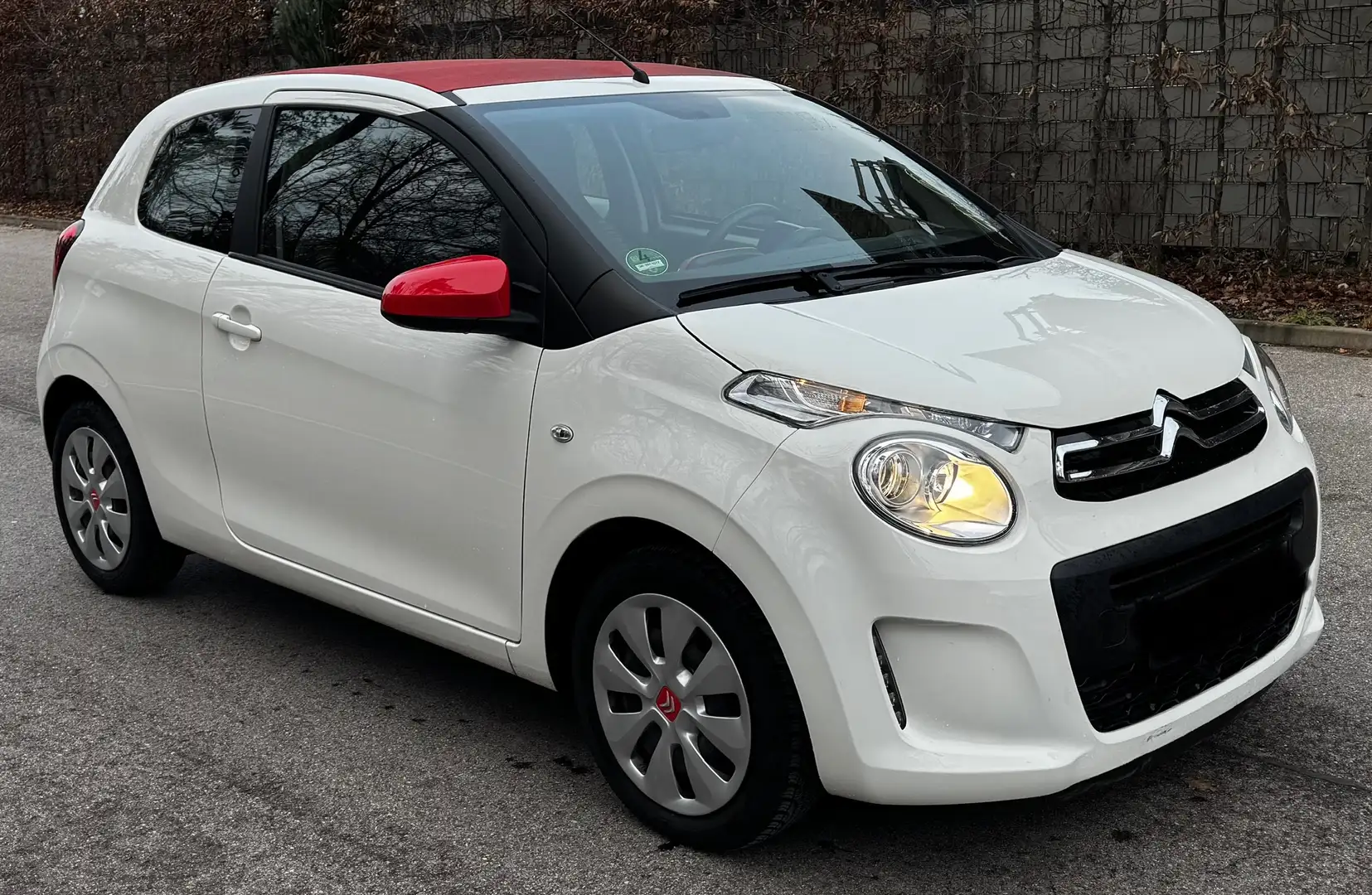 Citroen C1 Feel Cabrio Blanc - 1