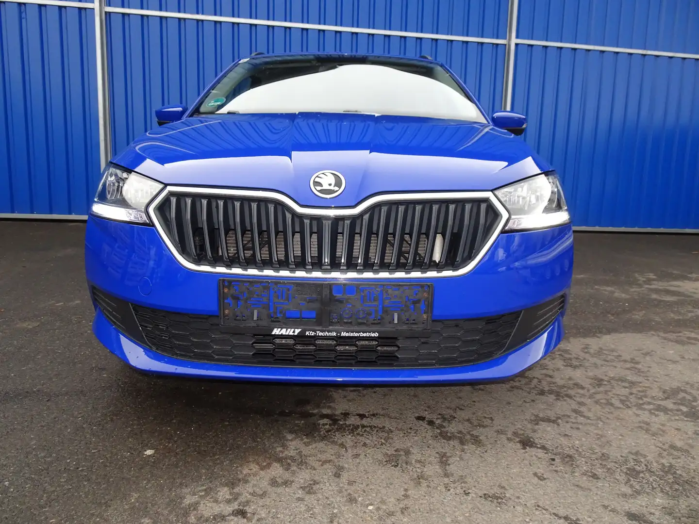 Skoda Fabia Blau - 2