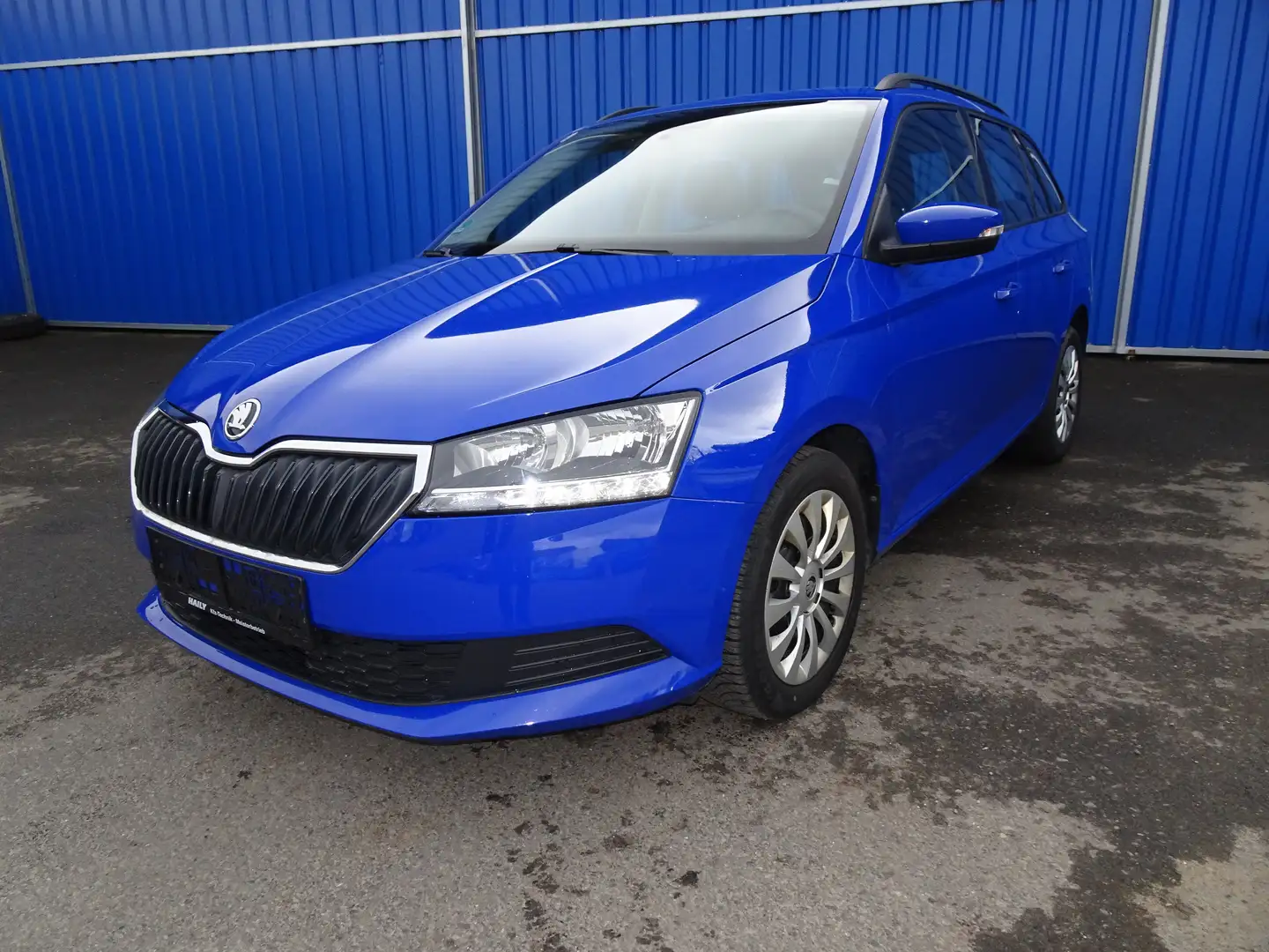 Skoda Fabia Blau - 1