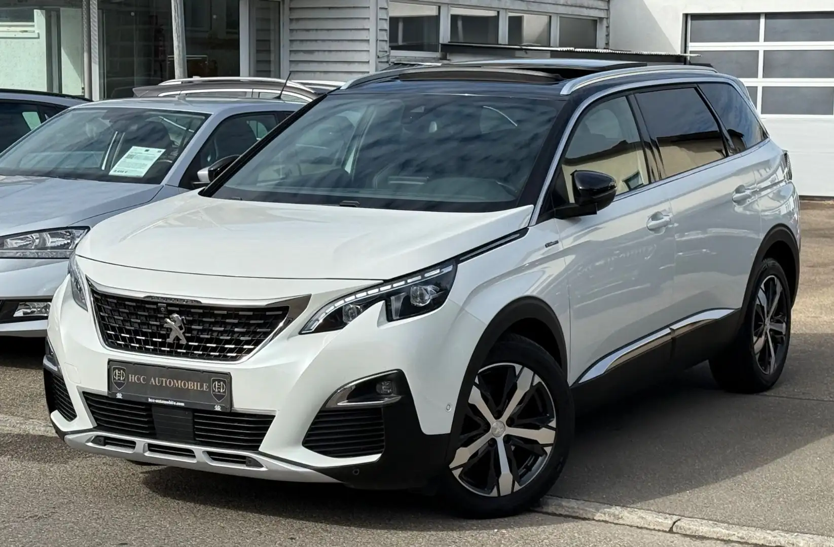 Peugeot 5008 GT LINE-7.STIZE-360 KAMERA-LEDER-DSG- Blanc - 2