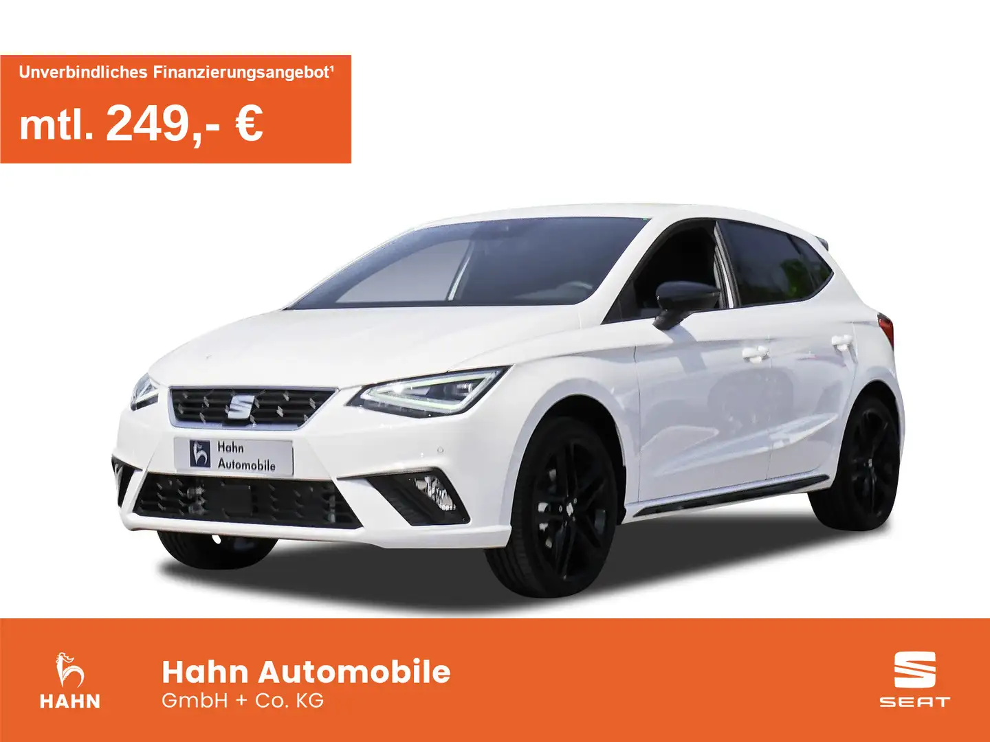 SEAT Ibiza FR Black Edition 1.0TSI 116PS DSG Weiß - 1