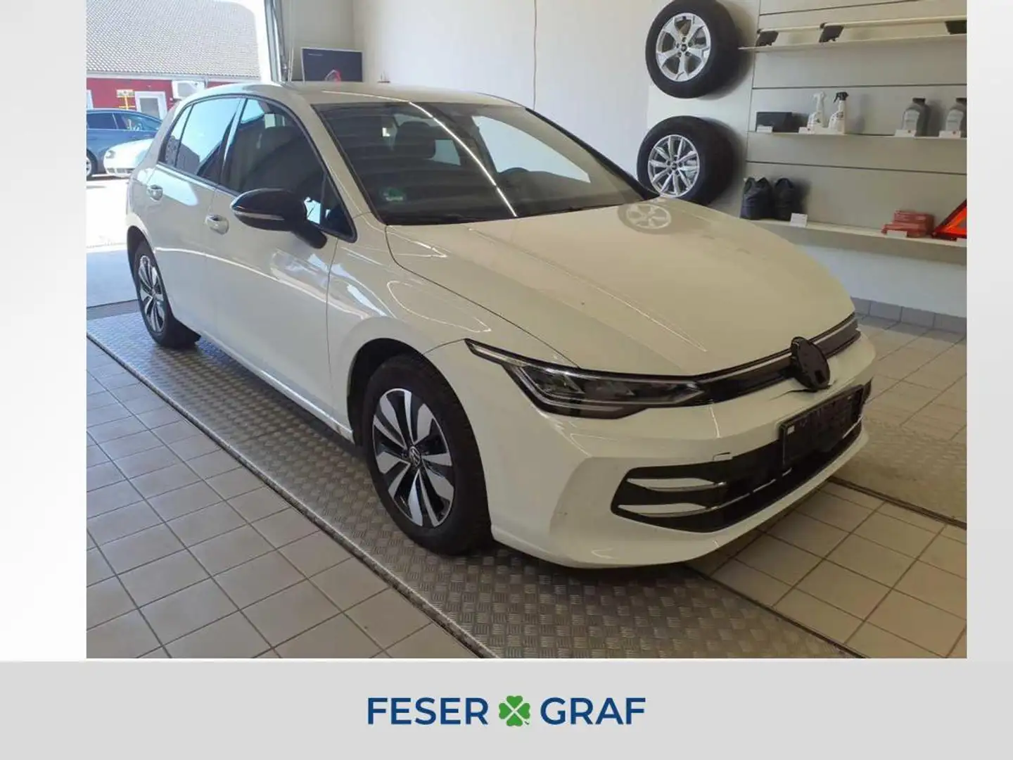 Volkswagen Golf VIII GOAL 2.0 TDI DSG 150PS Weiß - 1