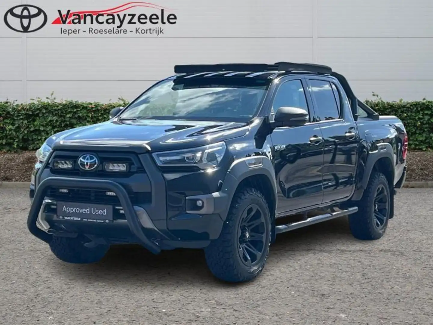 Toyota Hilux Invincible 53636+ BTW Fekete - 1
