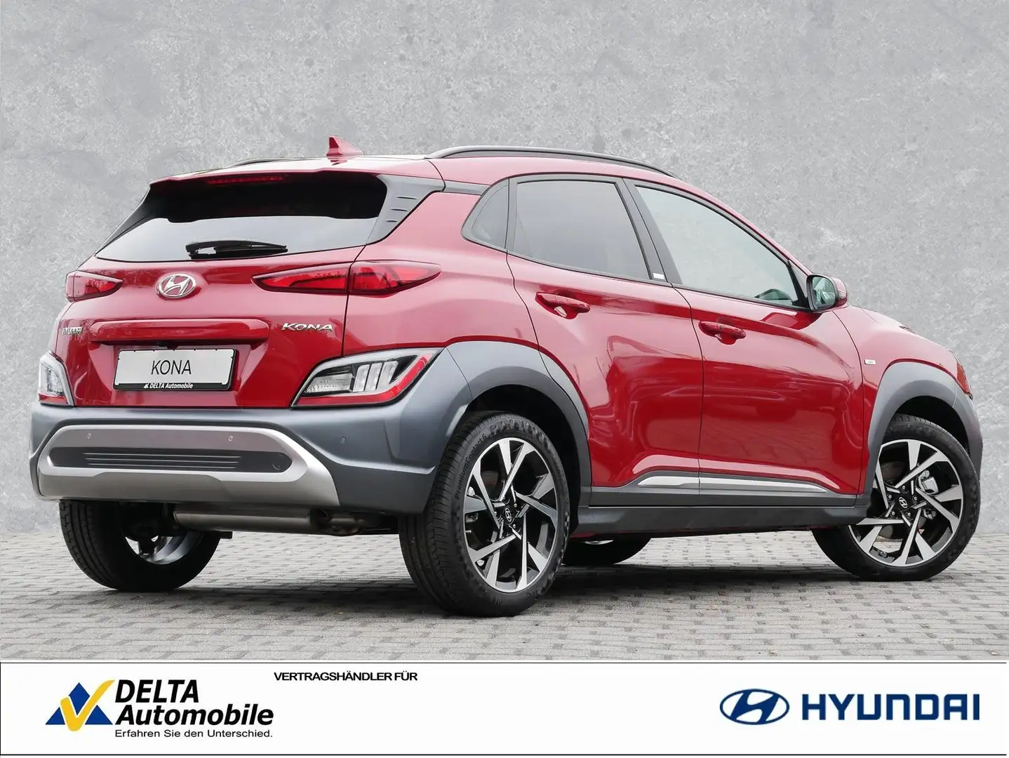 Hyundai KONA Prime FL 1.0 T-Gdi 120 PS (+48V) Navi LED Rouge - 2