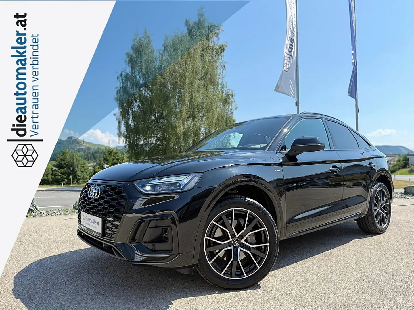 Audi Q5 Sportback 40 TDI quattro 3 x S-line S-tronic *T... Siyah - 1