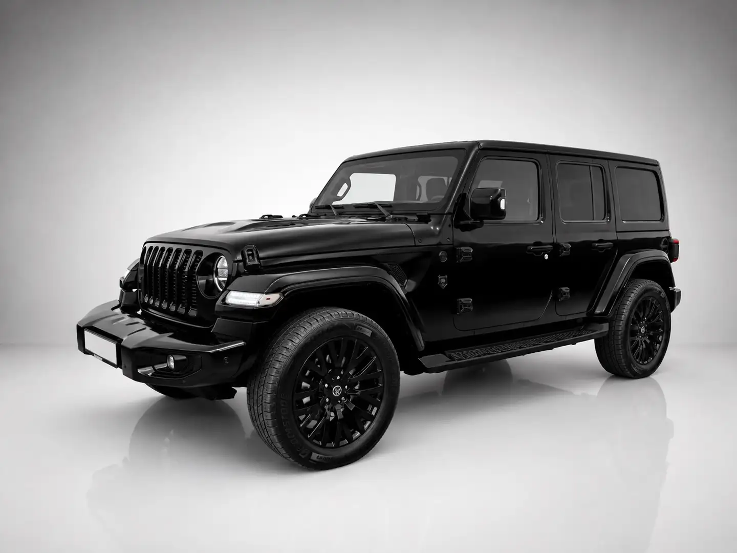 Jeep Wrangler BRUTE Sahara 2,0 GME Aut. Schwarz - 2