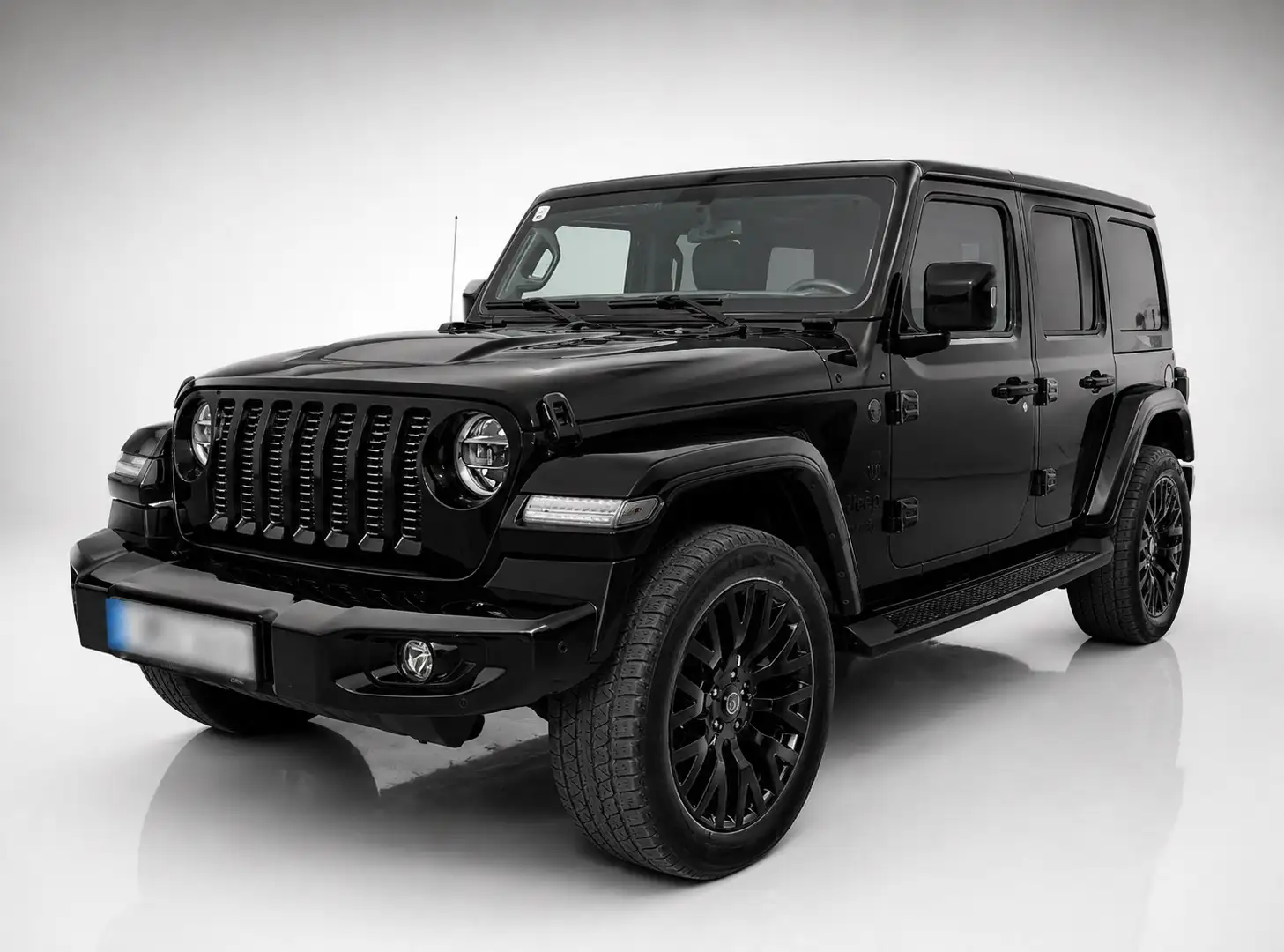 Jeep Wrangler BRUTE Sahara 2,0 GME Aut. Schwarz - 1