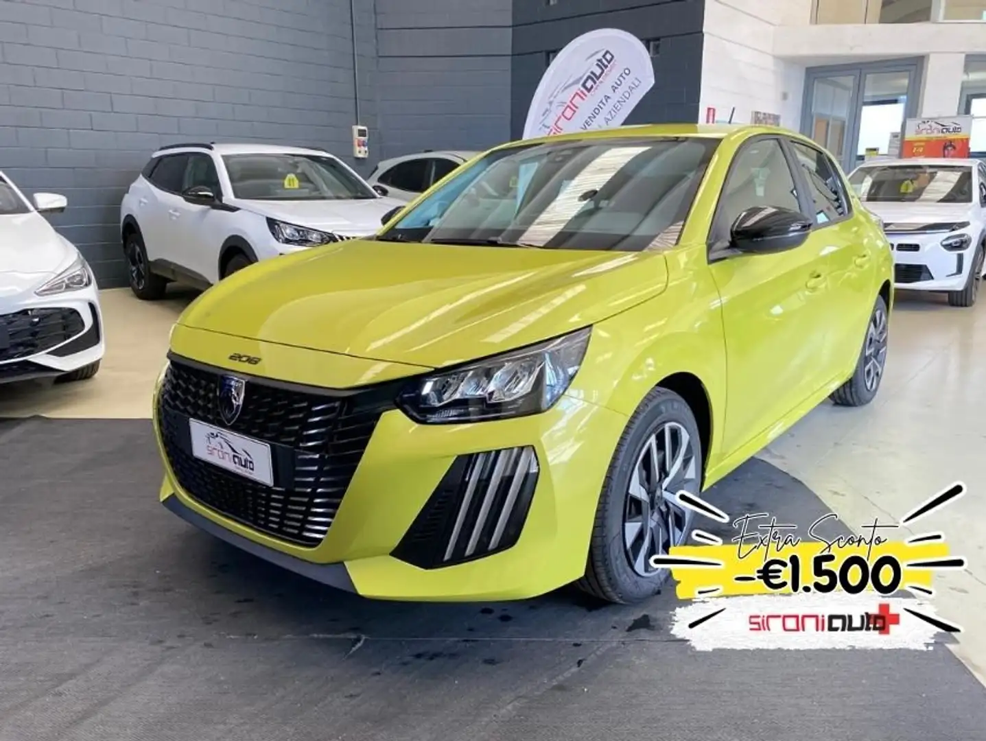 Peugeot 208 PureTech 100 Stop&Start 5 porte Style - PROMO SIR Giallo - 1