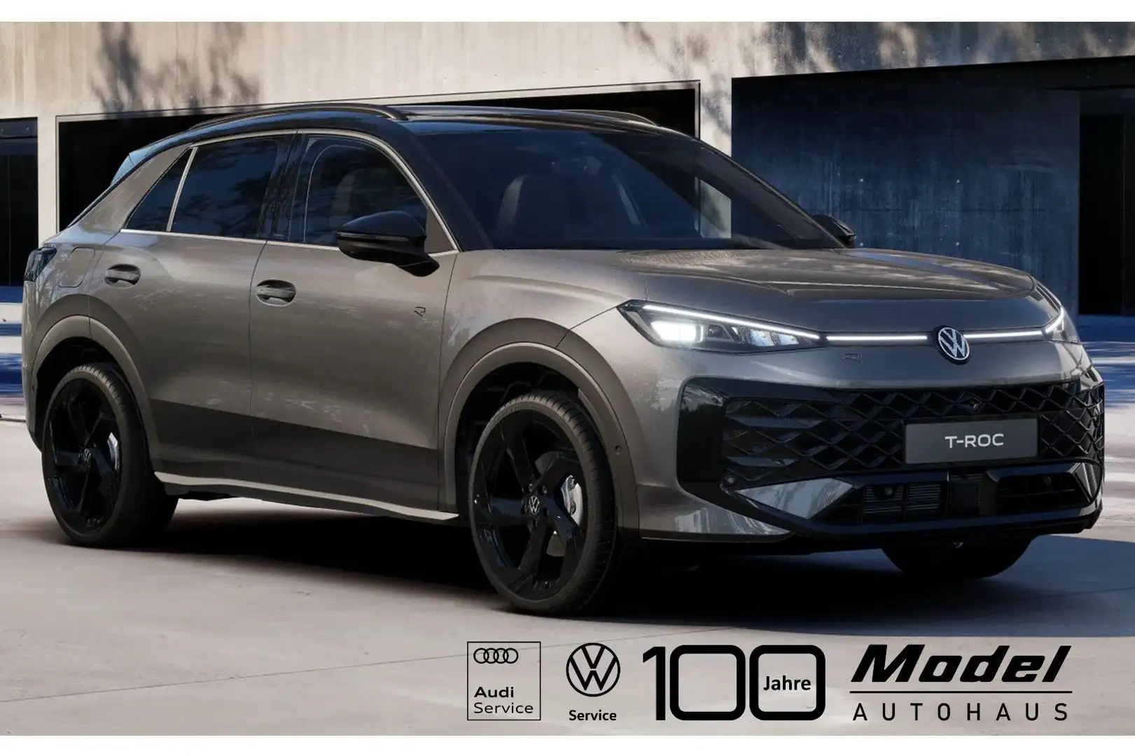 Volkswagen T-Roc 1.5 eTSI R-Line | Pano | 20"| NEUES MODELL Grau - 1