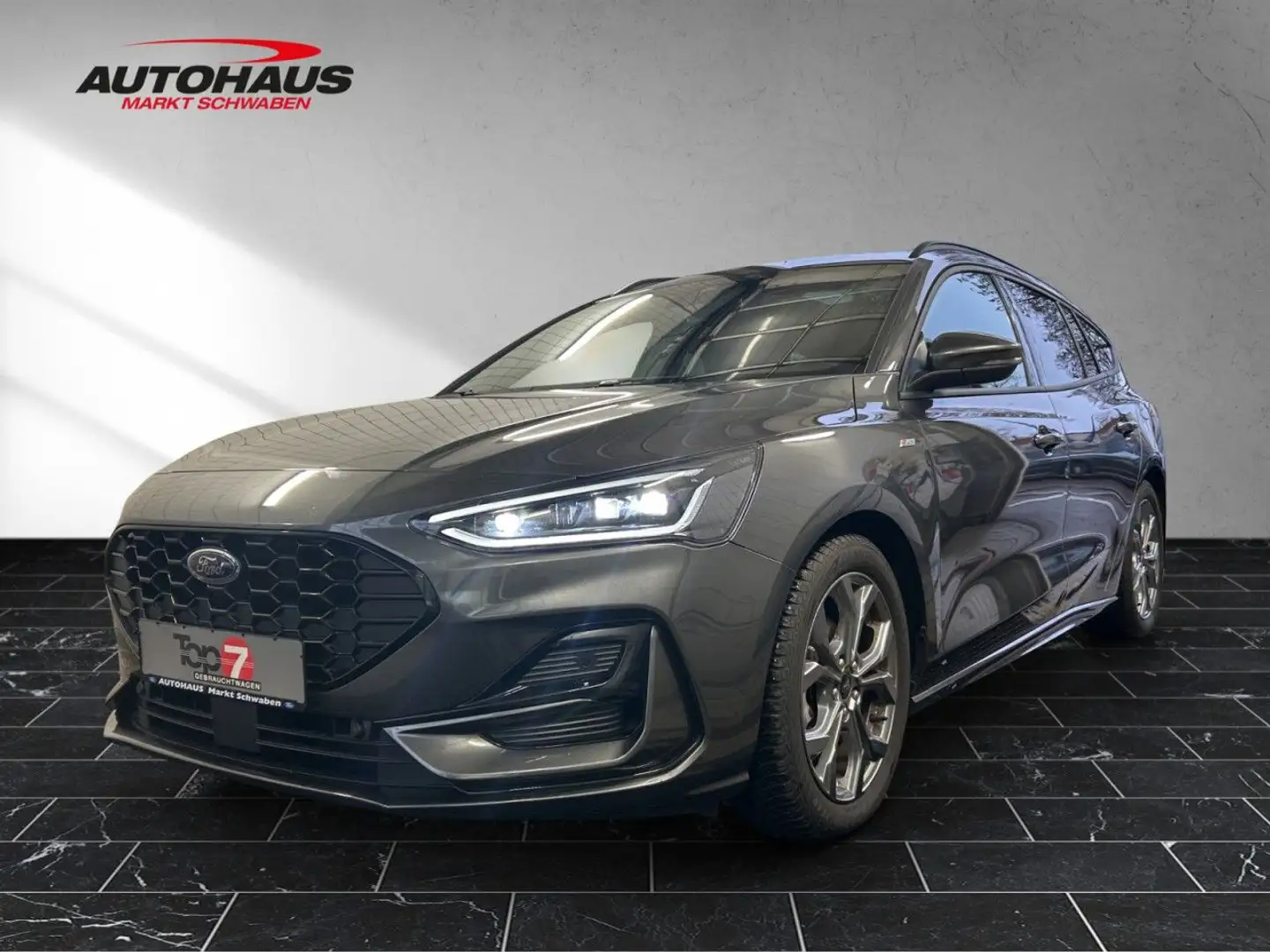 Ford Focus ST-Line Bluetooth Navi LED Klima el. Fenster Gris - 2