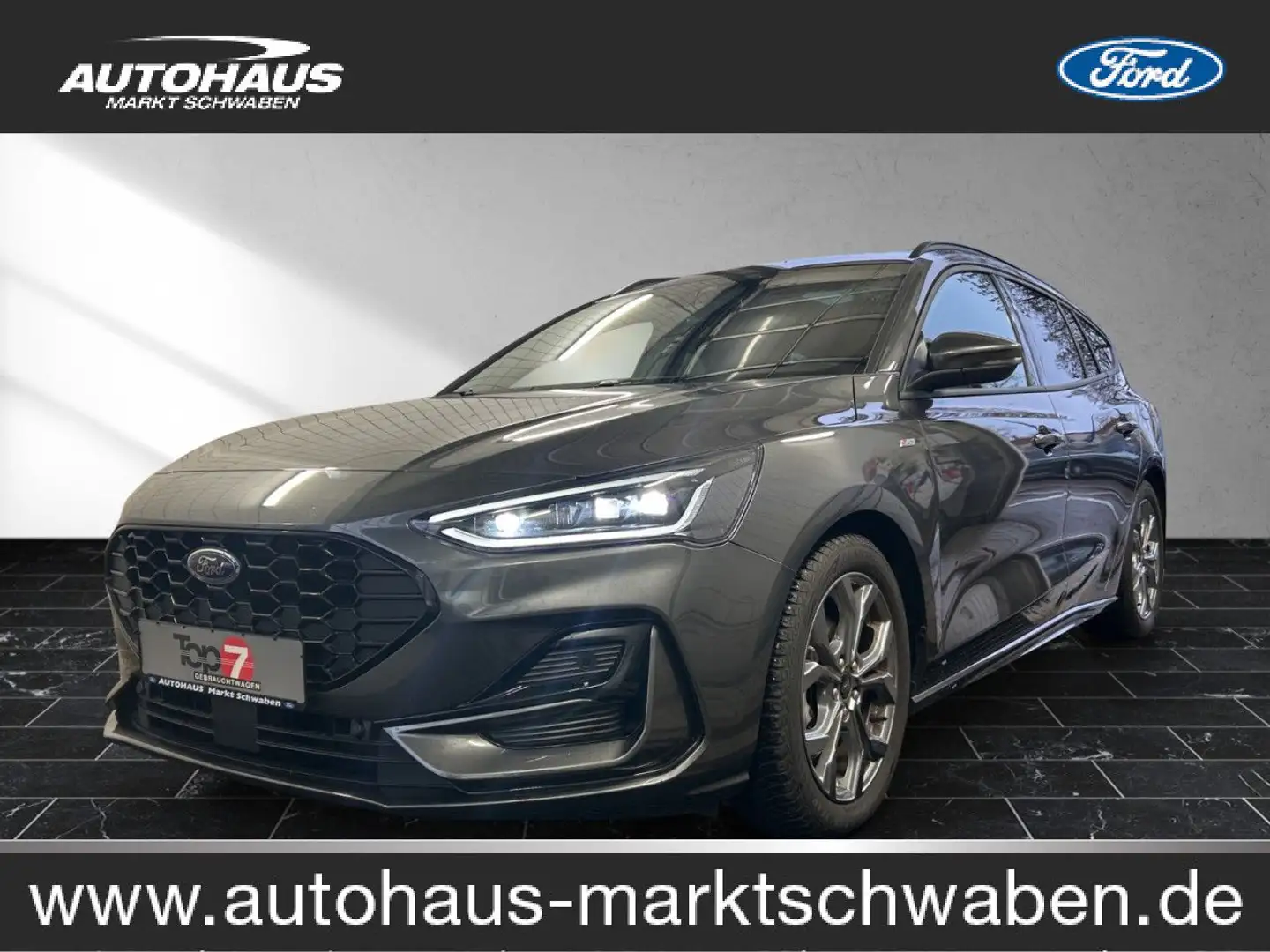 Ford Focus ST-Line Bluetooth Navi LED Klima el. Fenster Gris - 1