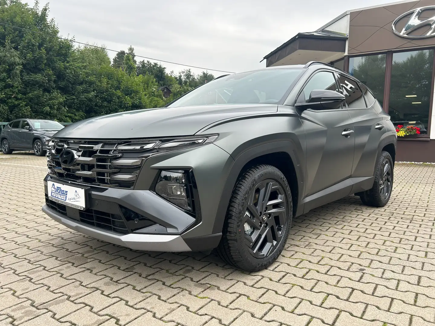 Hyundai TUCSON 1.6 T-GDi Edition Plus Grün - 1