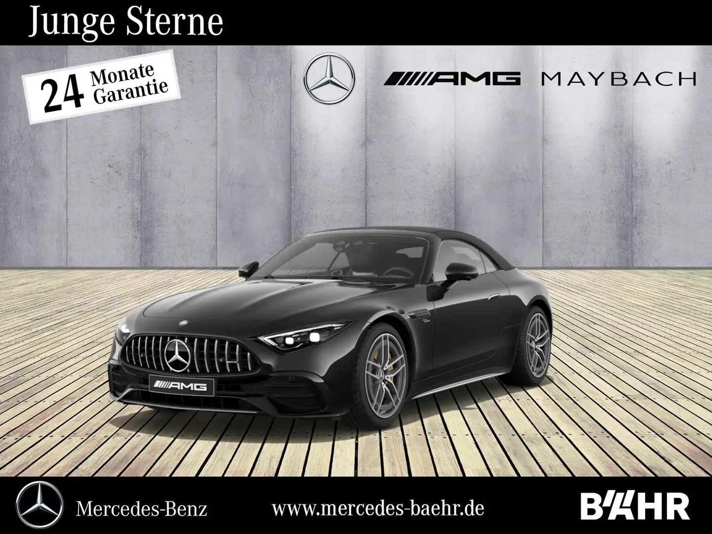 Mercedes-Benz SL 43 AMG SL 43 AMG Premium/Distronic/Digital-Light/LMR20" Noir - 1